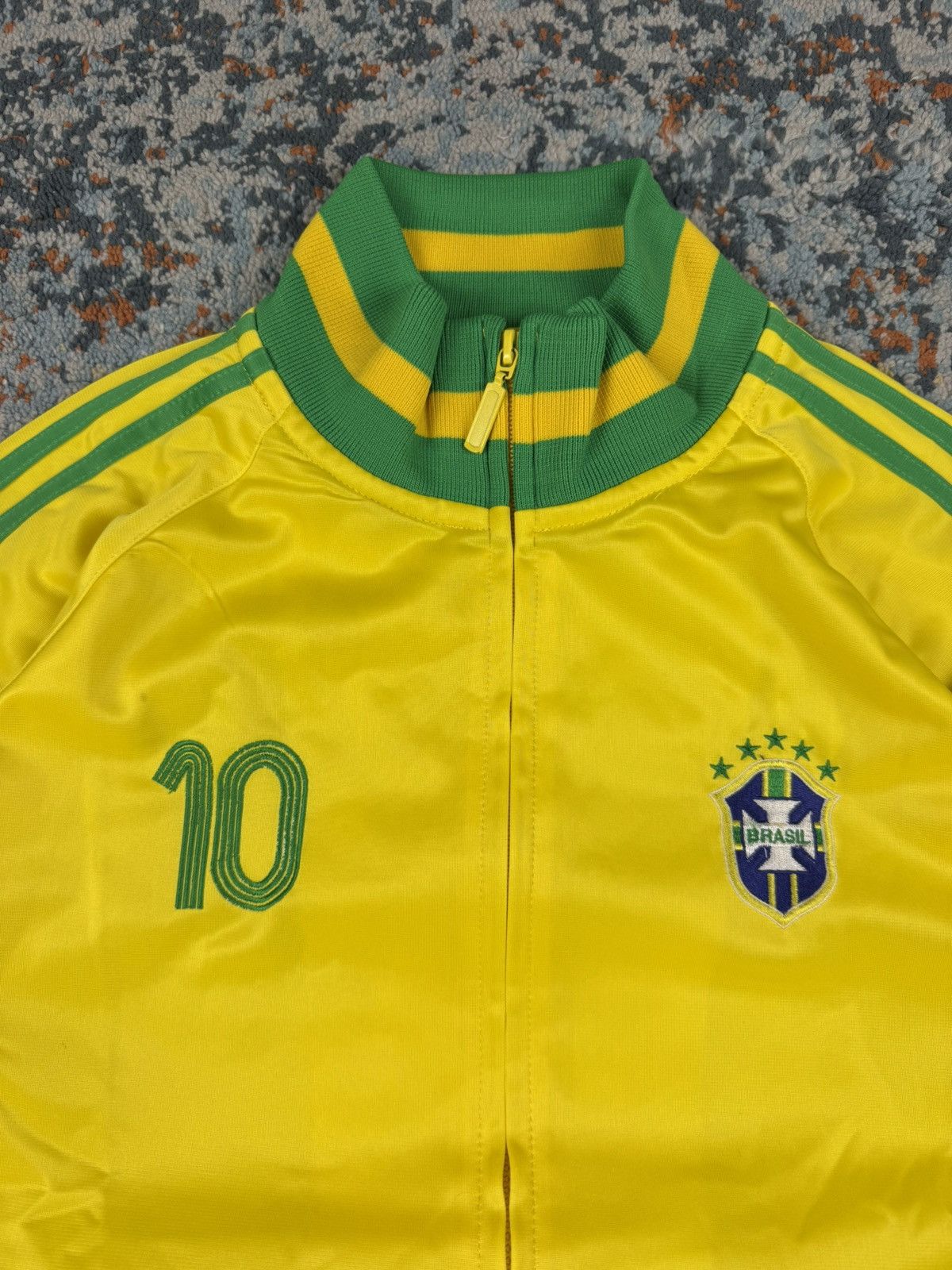 Vintage Vintage Y2K Brazil soccer football blokecore track zip sweat Size US XL / EU 56 / 4 - 7 Thumbnail