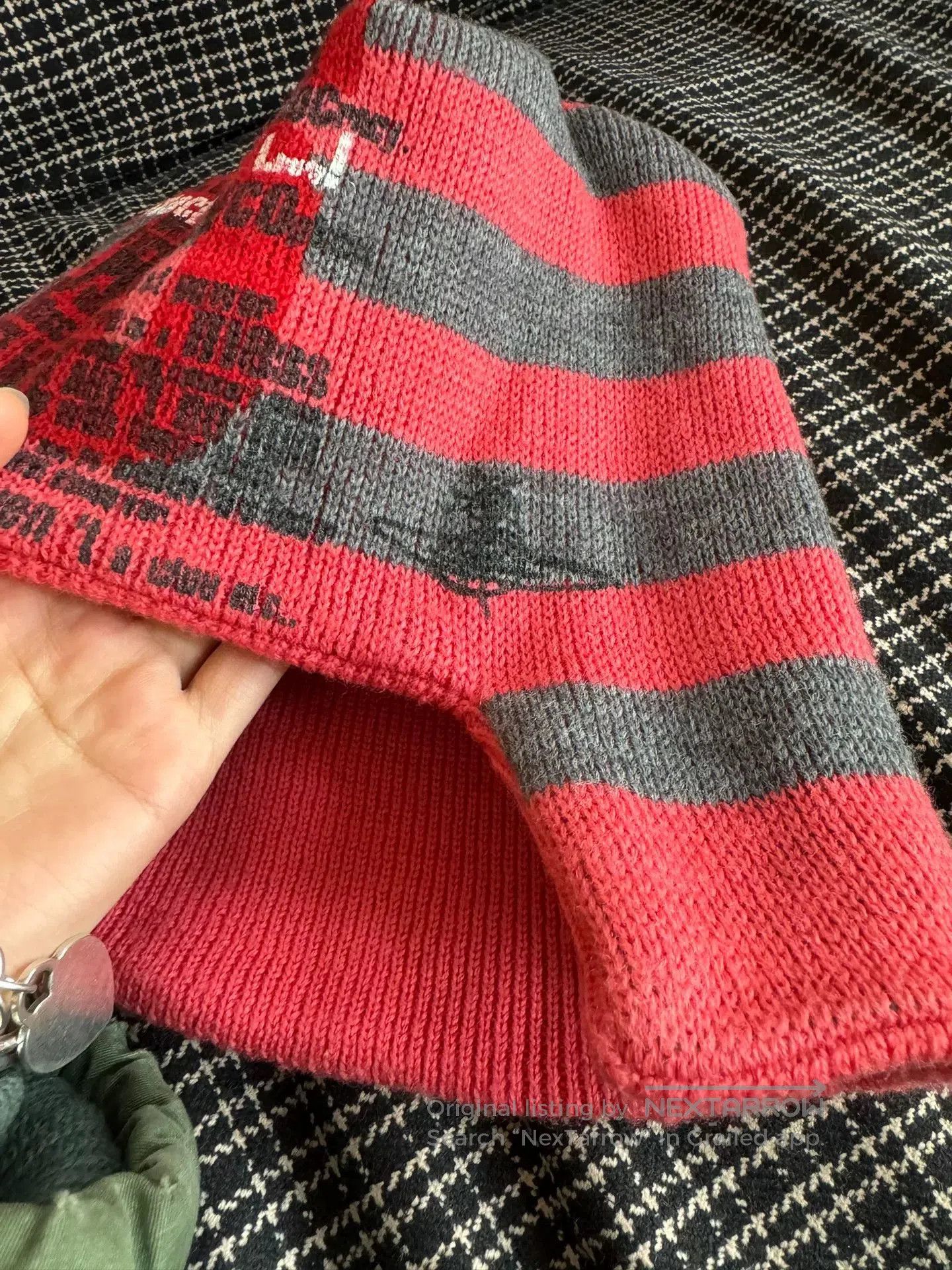 Vivienne Westwood Vivienne Westwood Knitted Earflap Hat. Size ONE SIZE - 7 Thumbnail