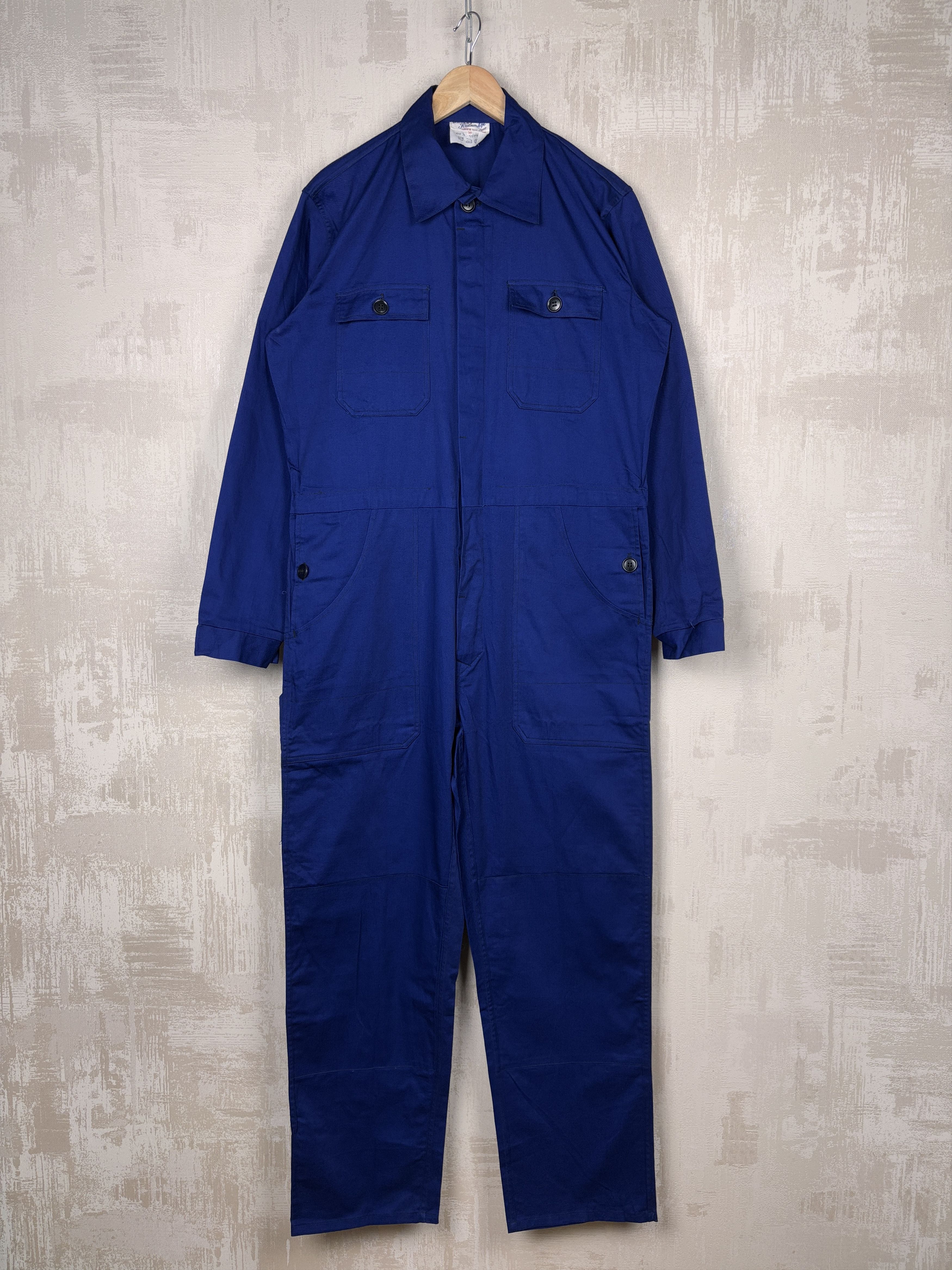 Le Laboureur × Vintage 80s Vintage Friendship French Chinese Work Overalls Workwear Size US M / EU 48-50 / 2 - 2 Thumbnail