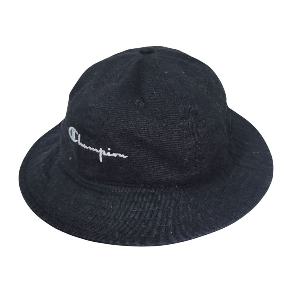 Champion Champion Authentic Men's Bucket Hat Cap Black Size L/XL Size ONE SIZE - 3 Thumbnail
