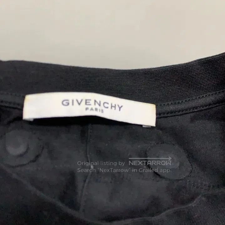 Givenchy Givenchy Dog Head Print Star Decor Short Sleeve T-shirt. Size US XXS / EU 40 - 4 Thumbnail