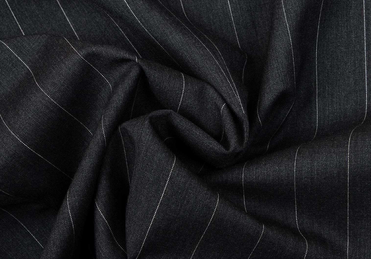 Jean Paul Gaultier Wool Stripe 3-Button Jacket in Gray, Size 48 Size US M / EU 48-50 / 2 - 16 Thumbnail