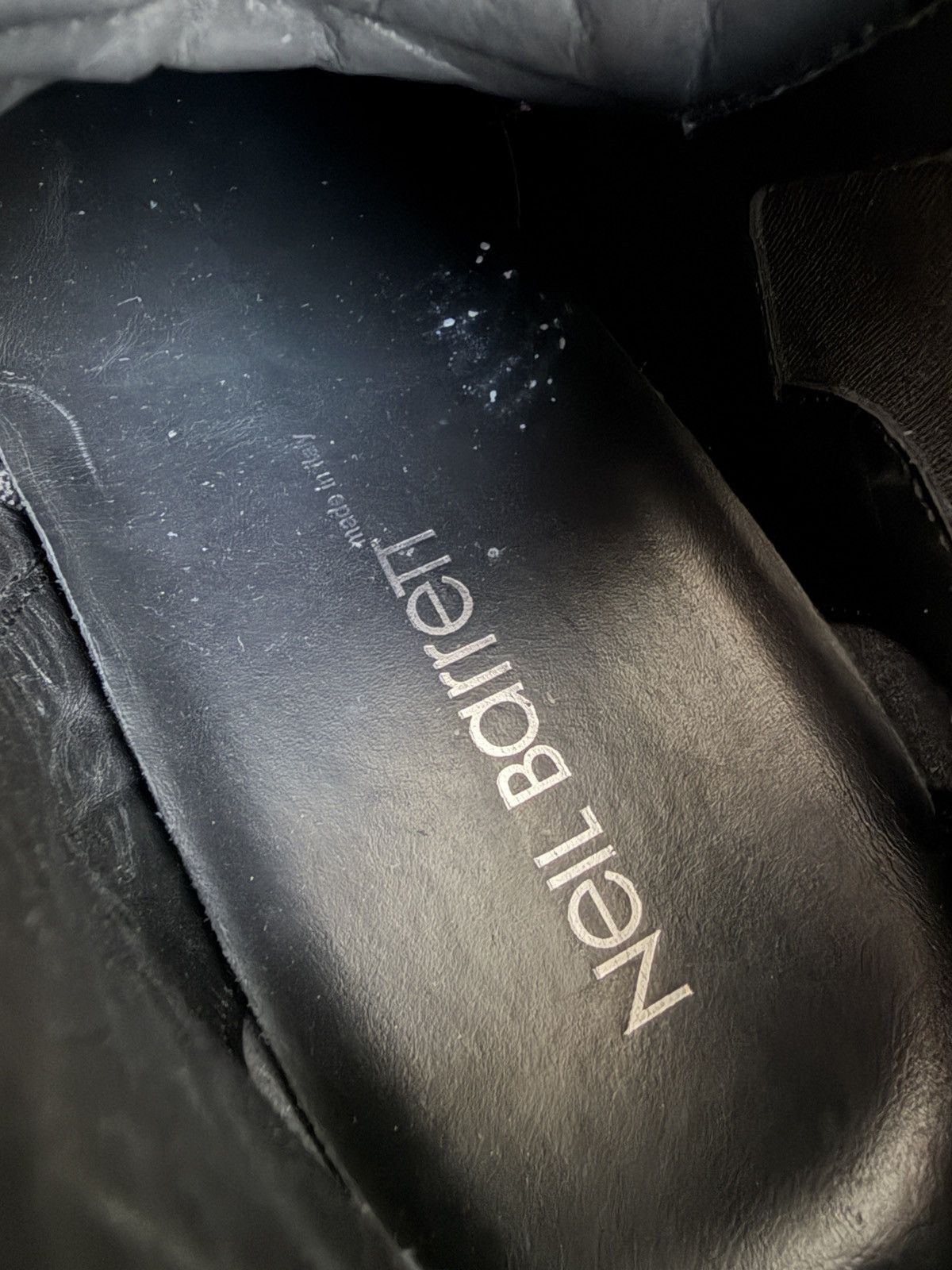 Neil Barrett Fw12 Armour studded zip boots Size US 8.5 / EU 41-42 - 11 Thumbnail