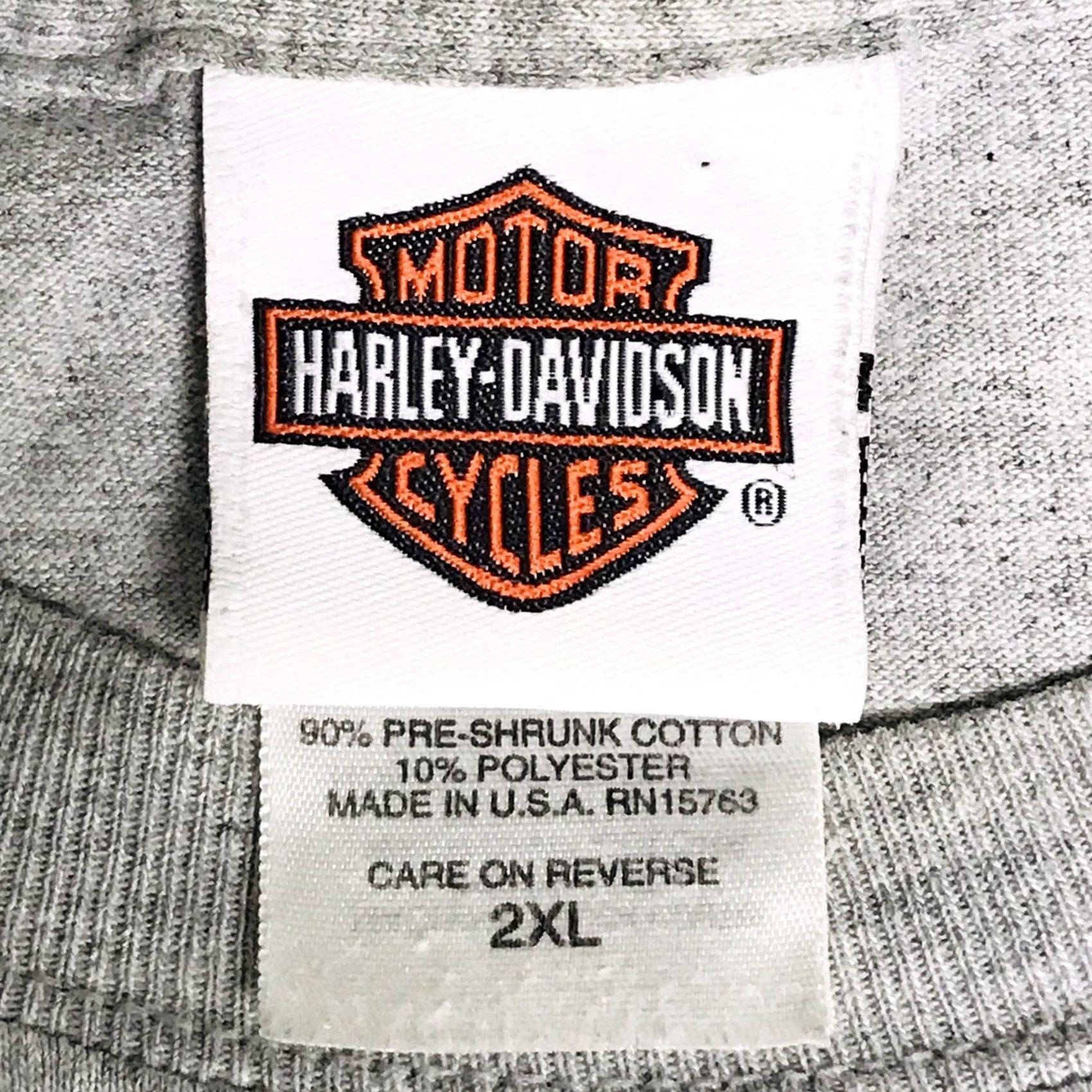 Harley Davidson VINTAGE Harley-Davidson Road Trip Atlas Map Graphic T-Shirt Mens 2XL Gray Crew Neck Short Sleeve USA T-Shirt Size US XXL / EU 58 / 5 - 3 Thumbnail