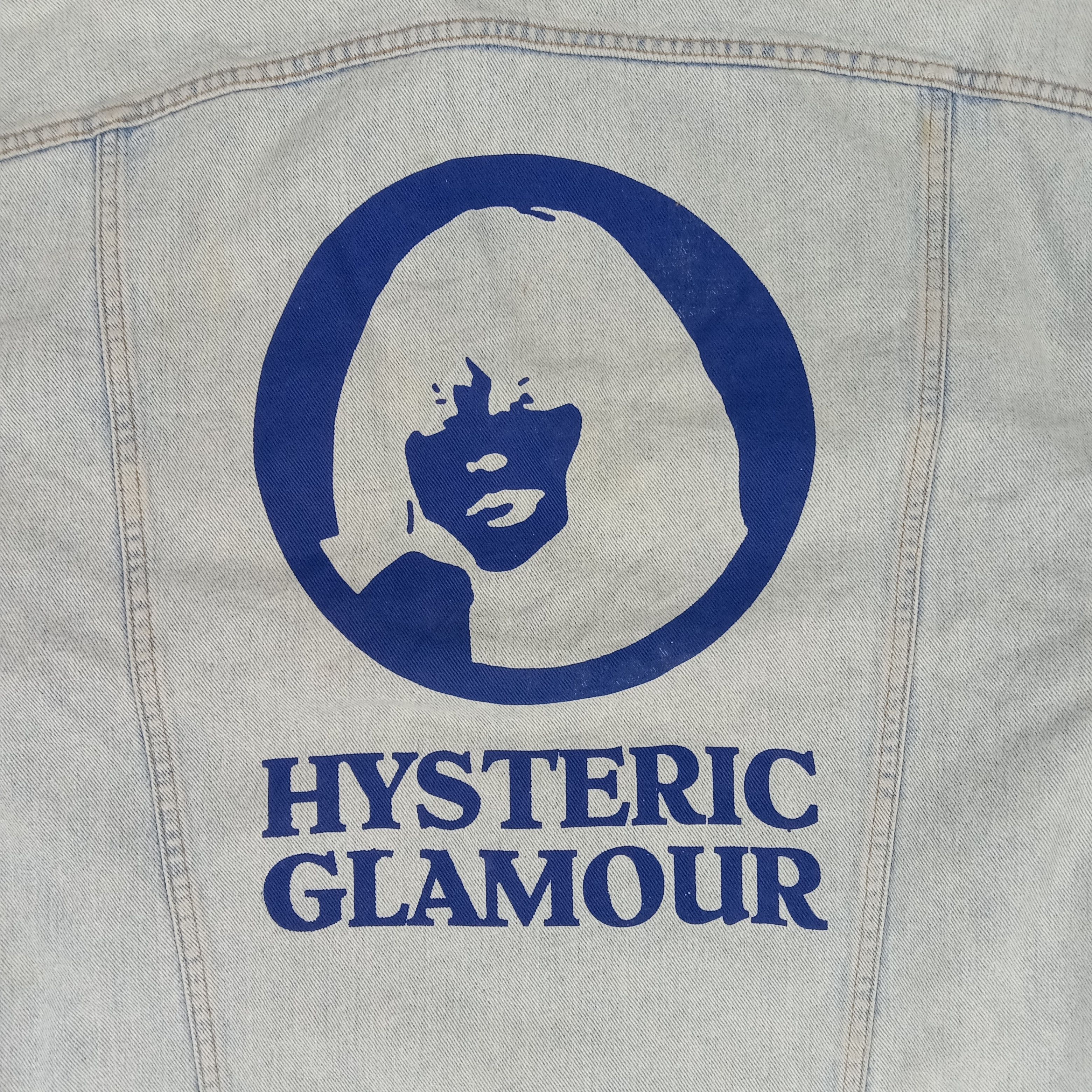 Levi's × Vintage Levi's X Hysteric Glamour Custom Logo Denim Jacket Size US XXL / EU 58 / 5 - 2 Thumbnail
