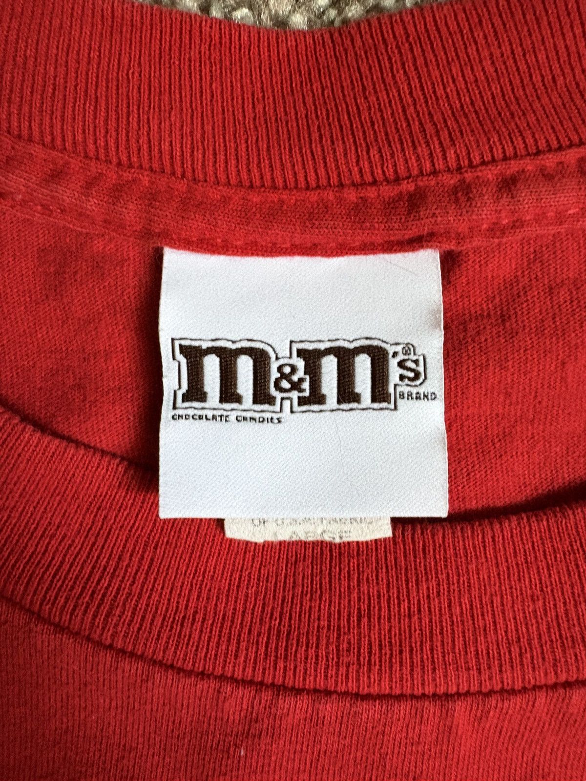 Vintage Yellow M&M shirt Size US L / EU 52-54 / 3 - 2 Thumbnail