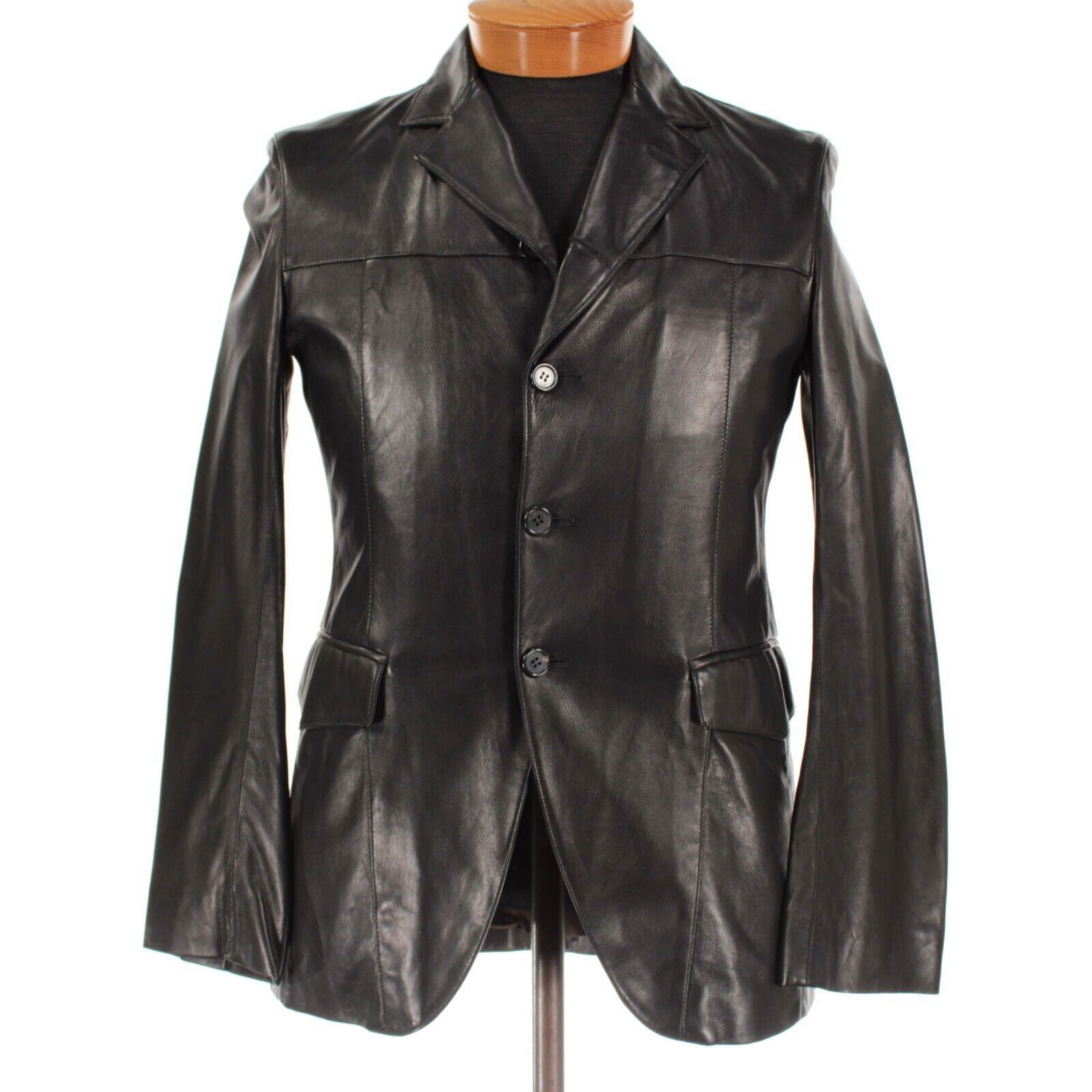 Other Hettabretz Jacket Size M US In Black Leather Size US M / EU 48-50 / 2 - 1 Thumbnail