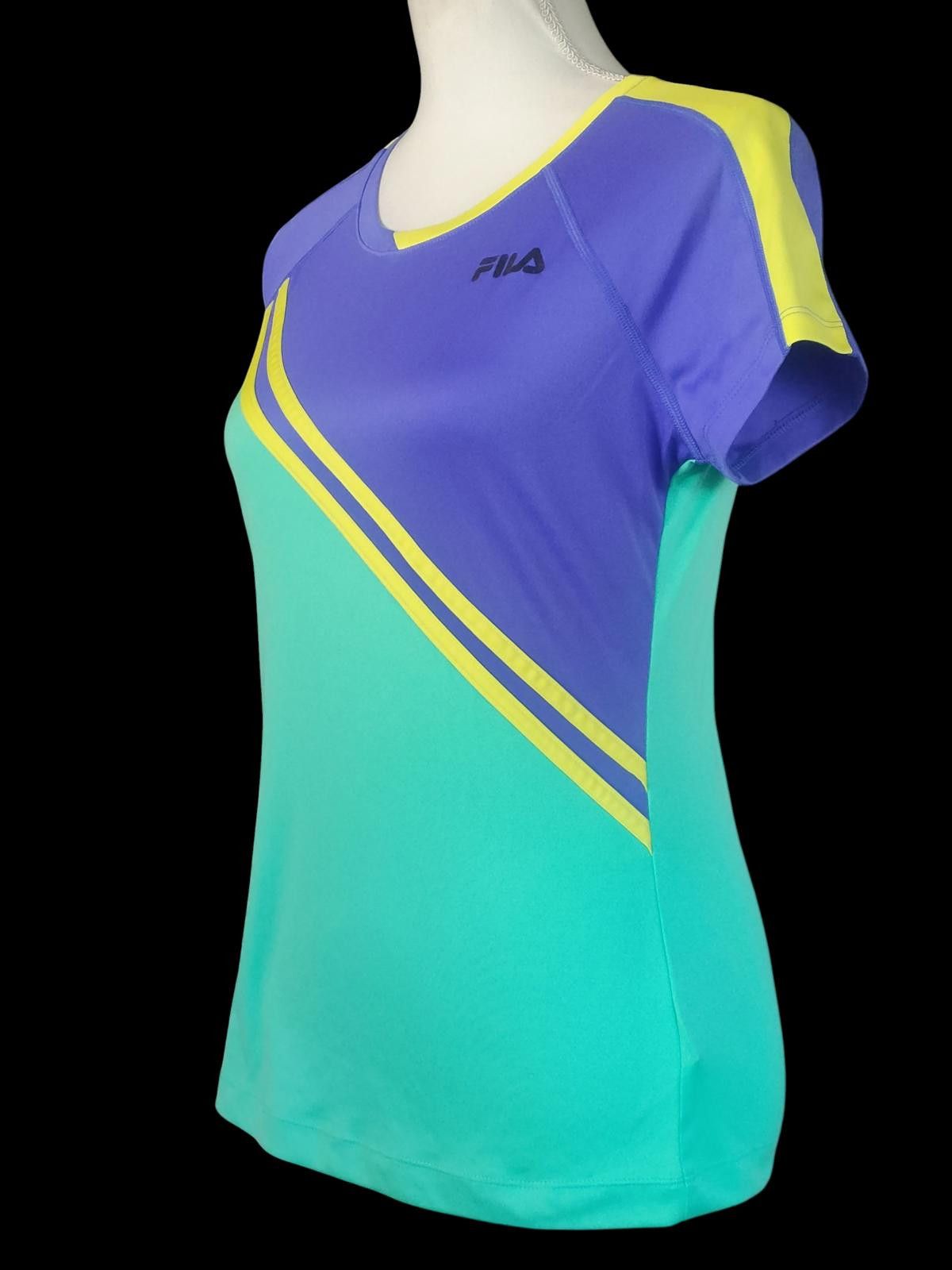 Fila FILA Colorblock Short Sleeve Athletic T-Shirt for Women Size S / US 4 / IT 40 - 5 Thumbnail