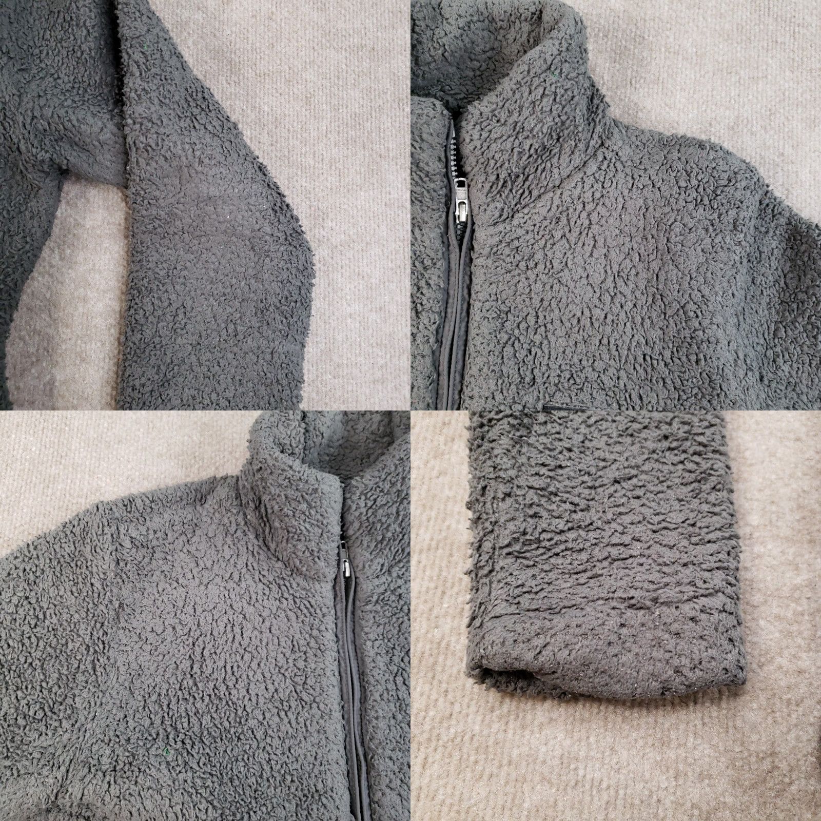 Patagonia Patagonia Jacket Womens Small Gray Los Gatos Full Zip Fleece Pile Cozy Logo Pockets Classic Flaw ZZ Size S / US 4 / IT 40 - 9 Thumbnail