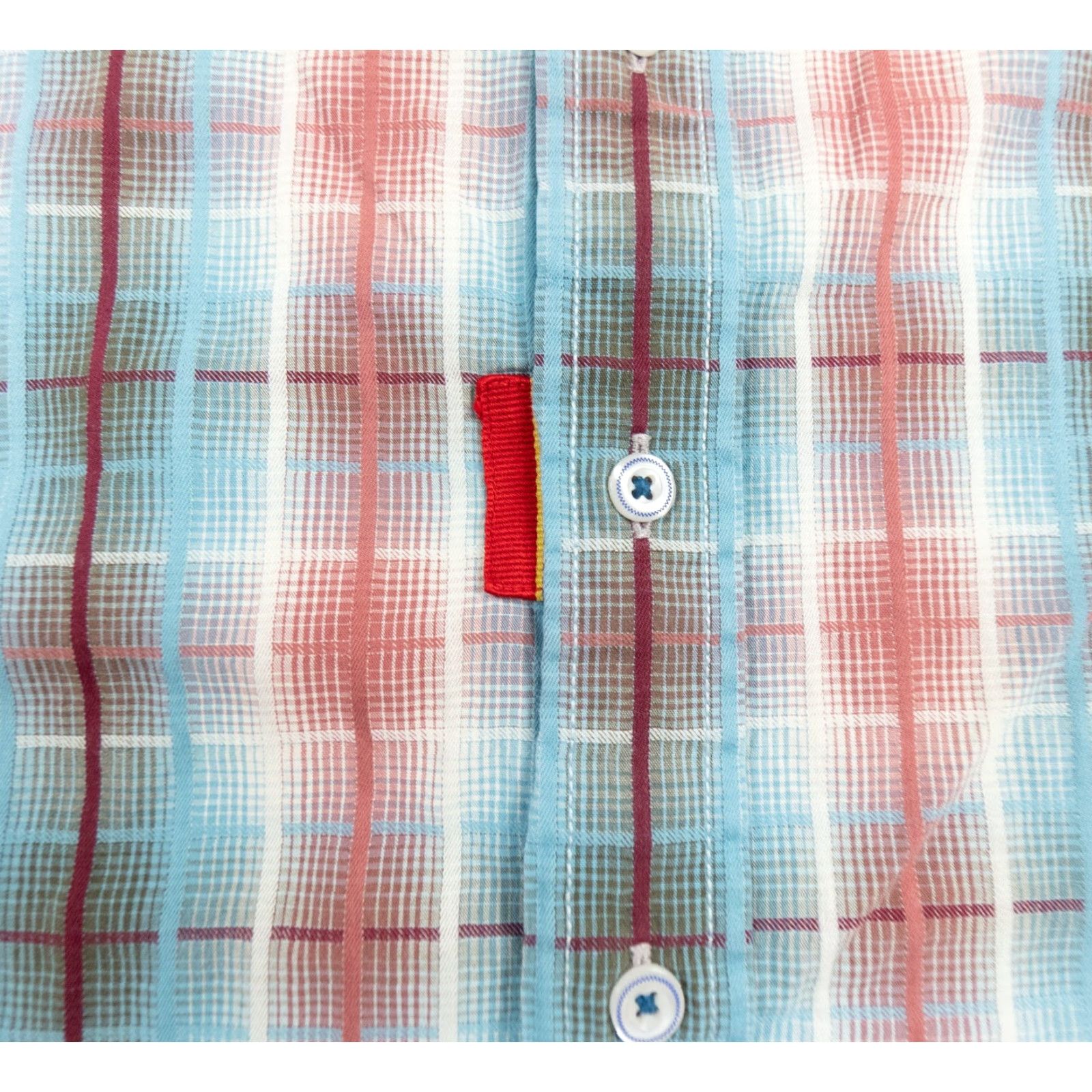 Robert Graham Robert Graham Check Button-Up Shirt Mens Medium Long Sleeve Multicolor Casual Outdoor Size US M / EU 48-50 / 2 - 3 Thumbnail