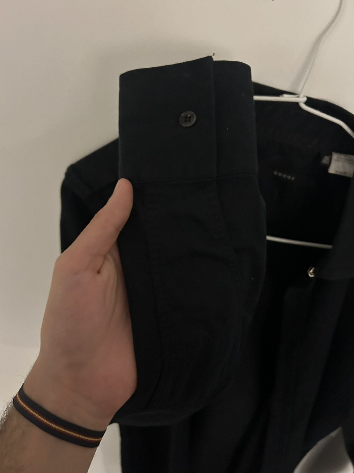 Gucci Y2K Gucci Black Dress Shirt Size US S / EU 44-46 / 1 - 7 Thumbnail