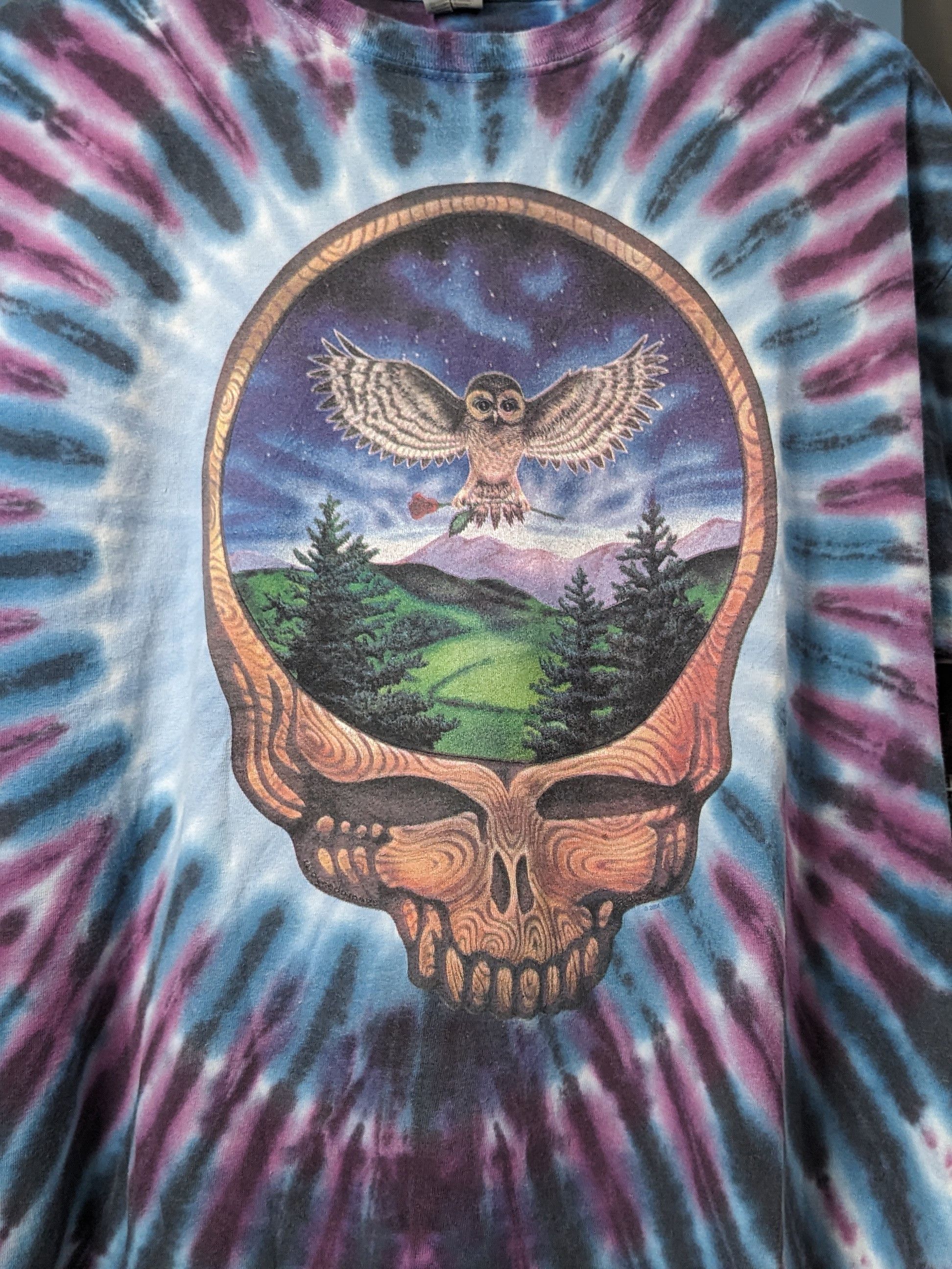 Vintage Grateful dead owl hand dyed sundog Size US XL / EU 56 / 4 - 3 Thumbnail