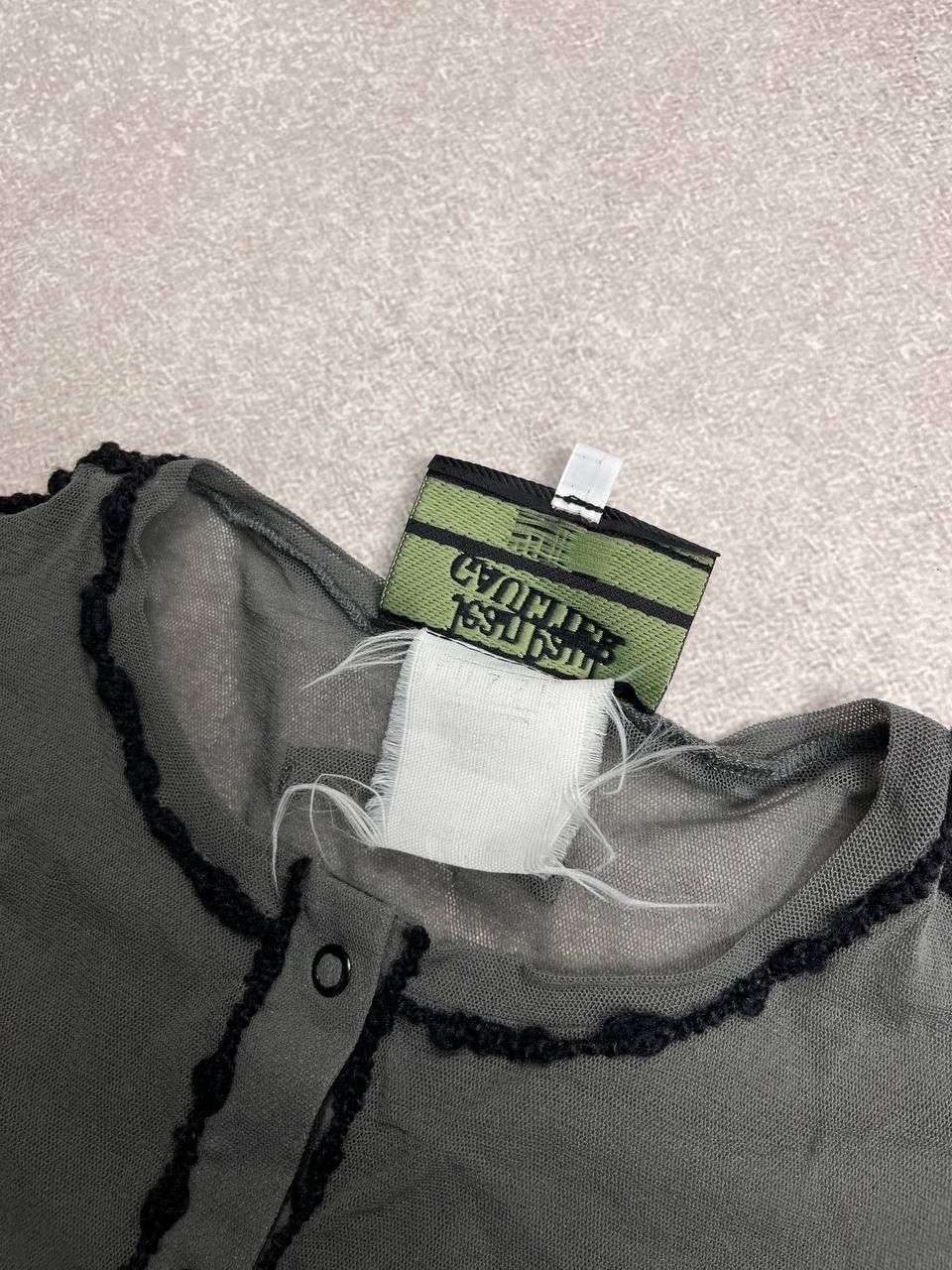 Jean Paul Gaultier VINTAGE JEAN PAUL GAULTIER 2 IN 1 AVANTGARDE MESH SWEATER M Size US M / EU 48-50 / 2 - 6 Thumbnail