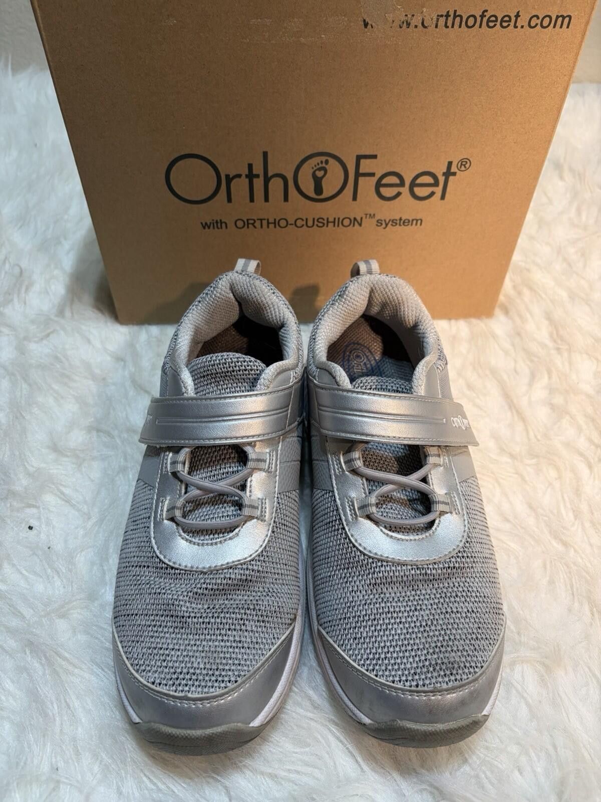 Other Orthofeet Womens 832 Biofit Joelle Shoes Grey Silver 8.5 M Size US 8.5 / IT 38.5 - 4 Thumbnail
