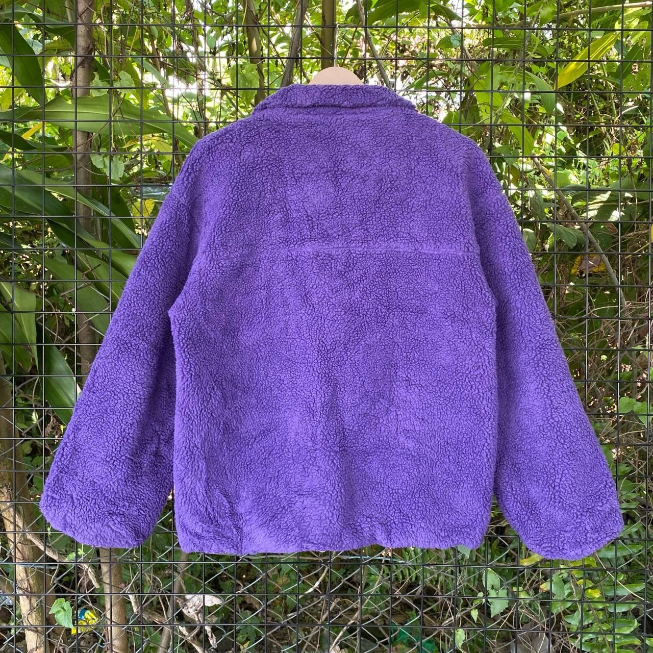 Japanese Brand × Purple Wego Deep Pile Fleece Zipper Jacket Size US M / EU 48-50 / 2 - 8 Thumbnail