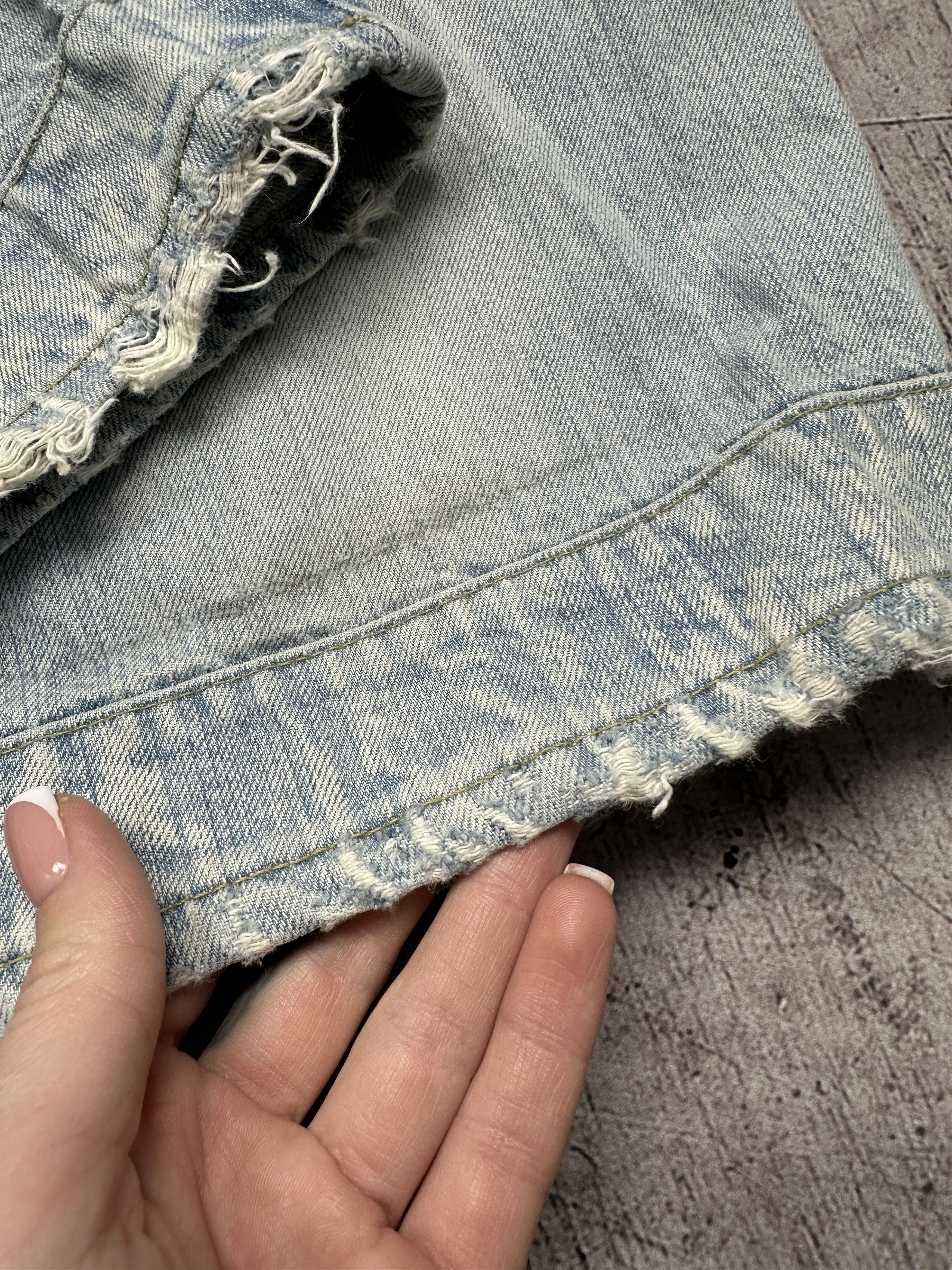 G-Star × Vintage G Star Raw Vintage Mens Elwood Denim Pants Double Knee Jeans Size US 31 - 8 Thumbnail