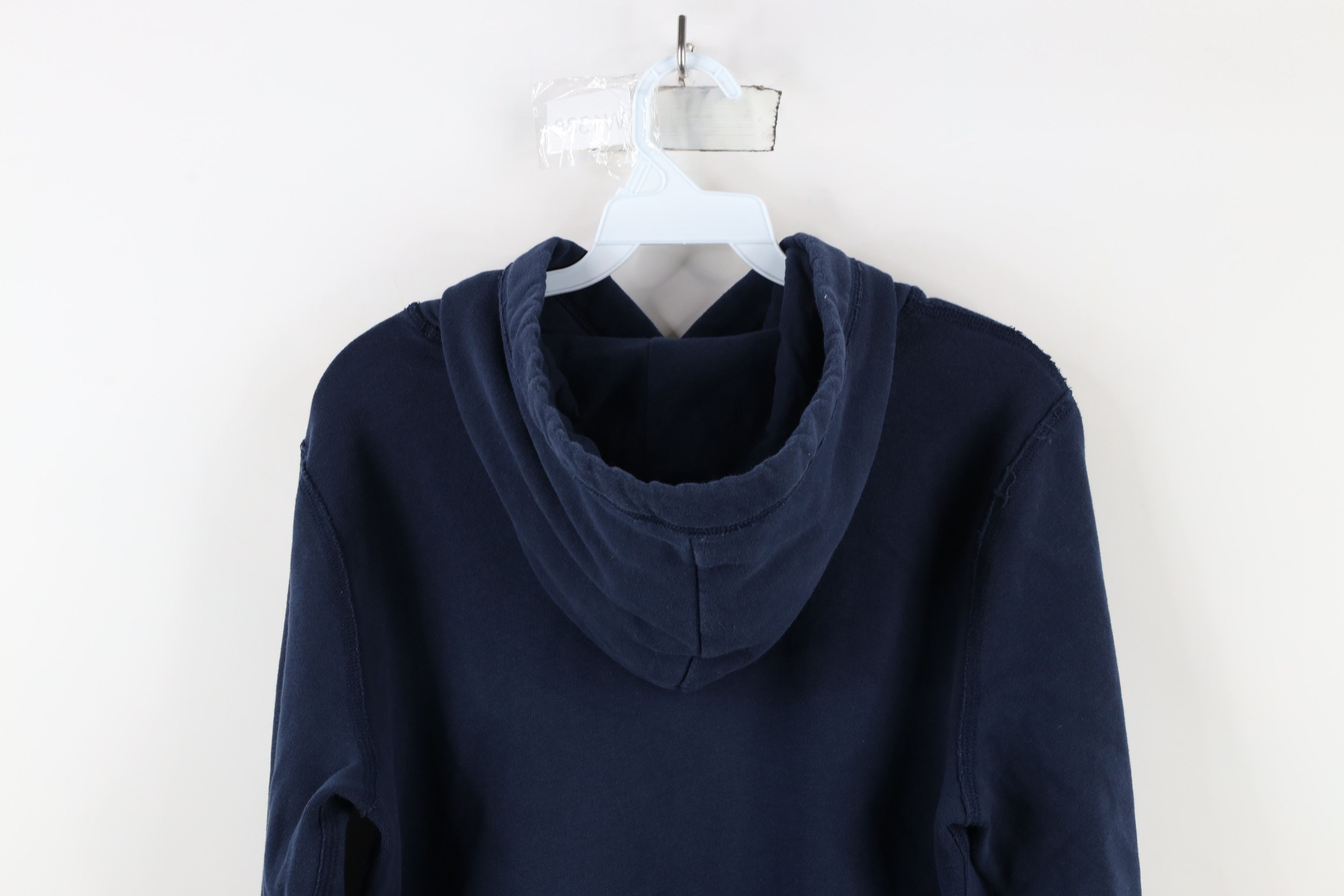 Abercrombie & Fitch × Vintage Vintage Y2K Abercrombie & Fitch Out Box Logo Hoodie Blue Size US S / EU 44-46 / 1 - 12 Thumbnail