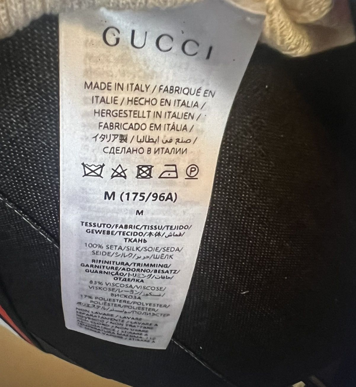 Gucci Gucci mens silk cotton ribbed tank top M Size US M / EU 48-50 / 2 - 12 Thumbnail