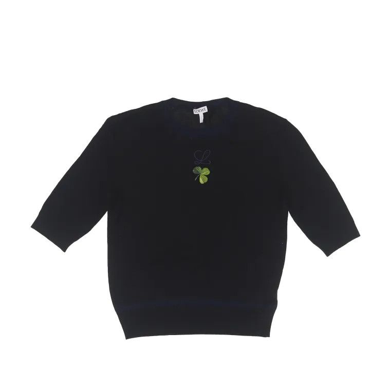 Loewe Loewe Embroidered Clover Knit Sweater Size US XS / EU 42 / 0 - 1 Thumbnail