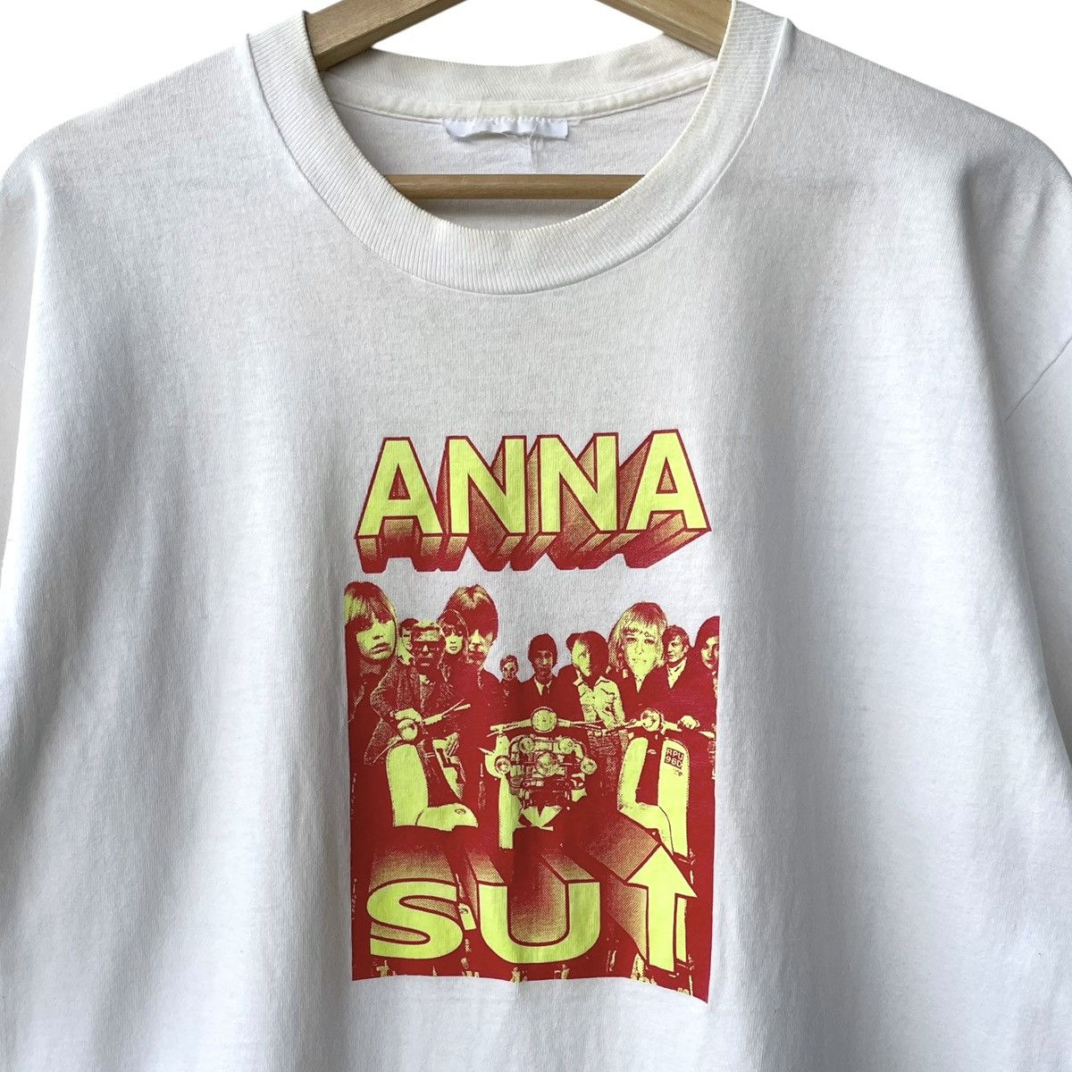 Vintage Anna Sui New York Vintage 1990s Mods Designer Tee Size US L / EU 52-54 / 3 - 3 Thumbnail