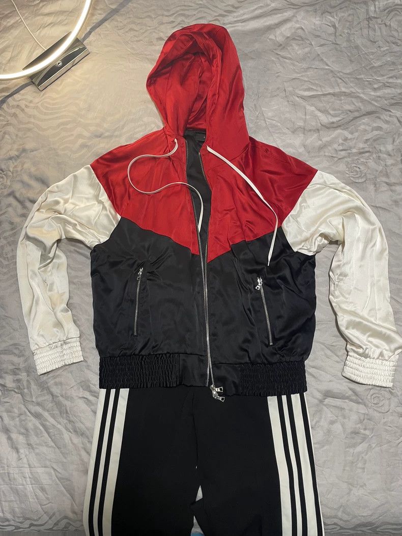 Amiri Amiri Multi-layer silk boxing suit L red, white and black s Size US XXL / EU 58 / 5 - 1 Thumbnail
