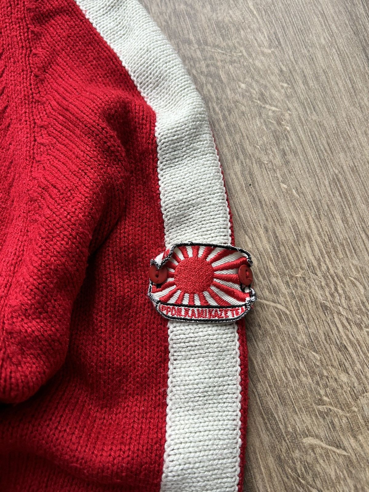 Vintage Vintage Racing Team Japan 🇯🇵 knits sweatshirt mens Size US M / EU 48-50 / 2 - 3 Thumbnail