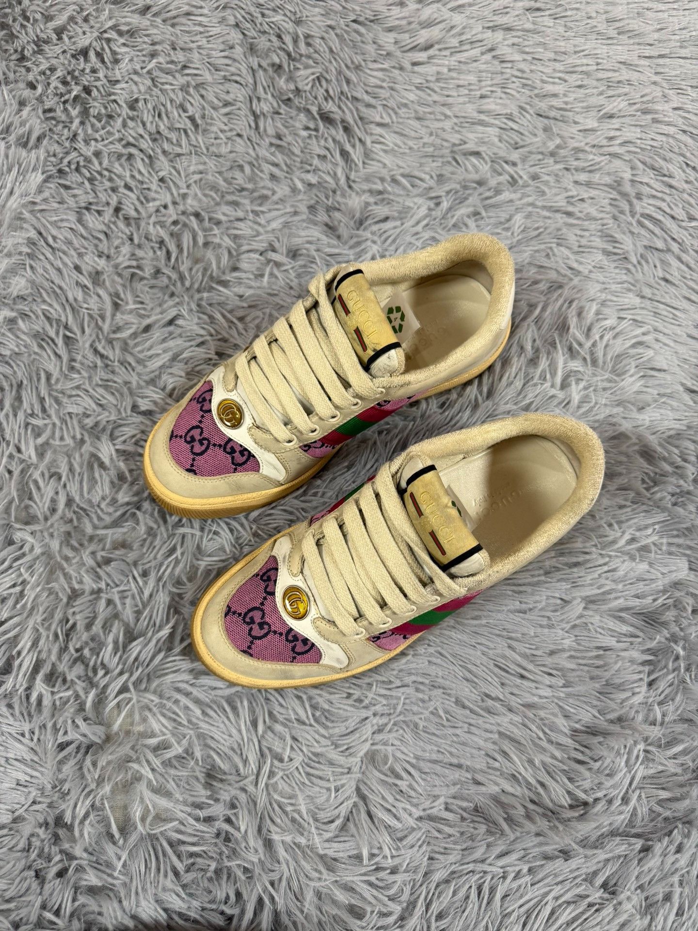 Gucci Gucci Multi Lowtop Sneakers us_6-5 Women Size US 6.5 / IT 36.5 - 1 Thumbnail