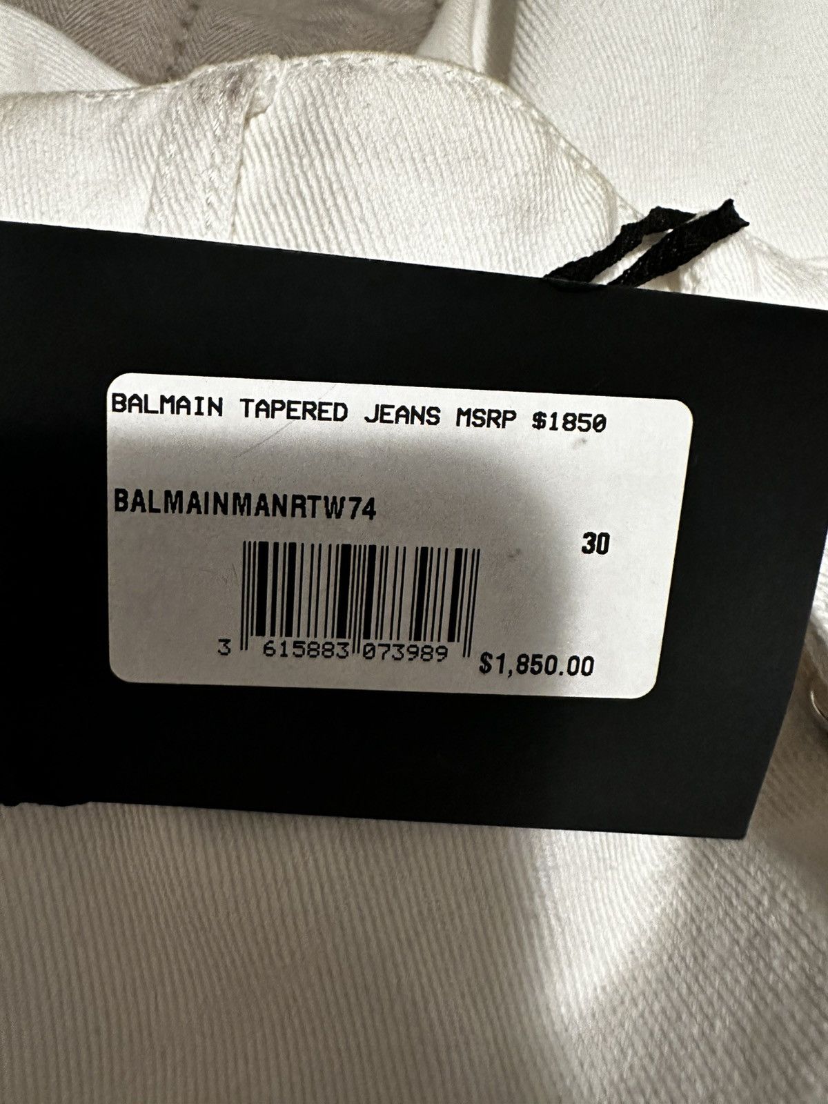 Balmain Balmain Jeans Size US 30 / EU 46 - 3 Thumbnail
