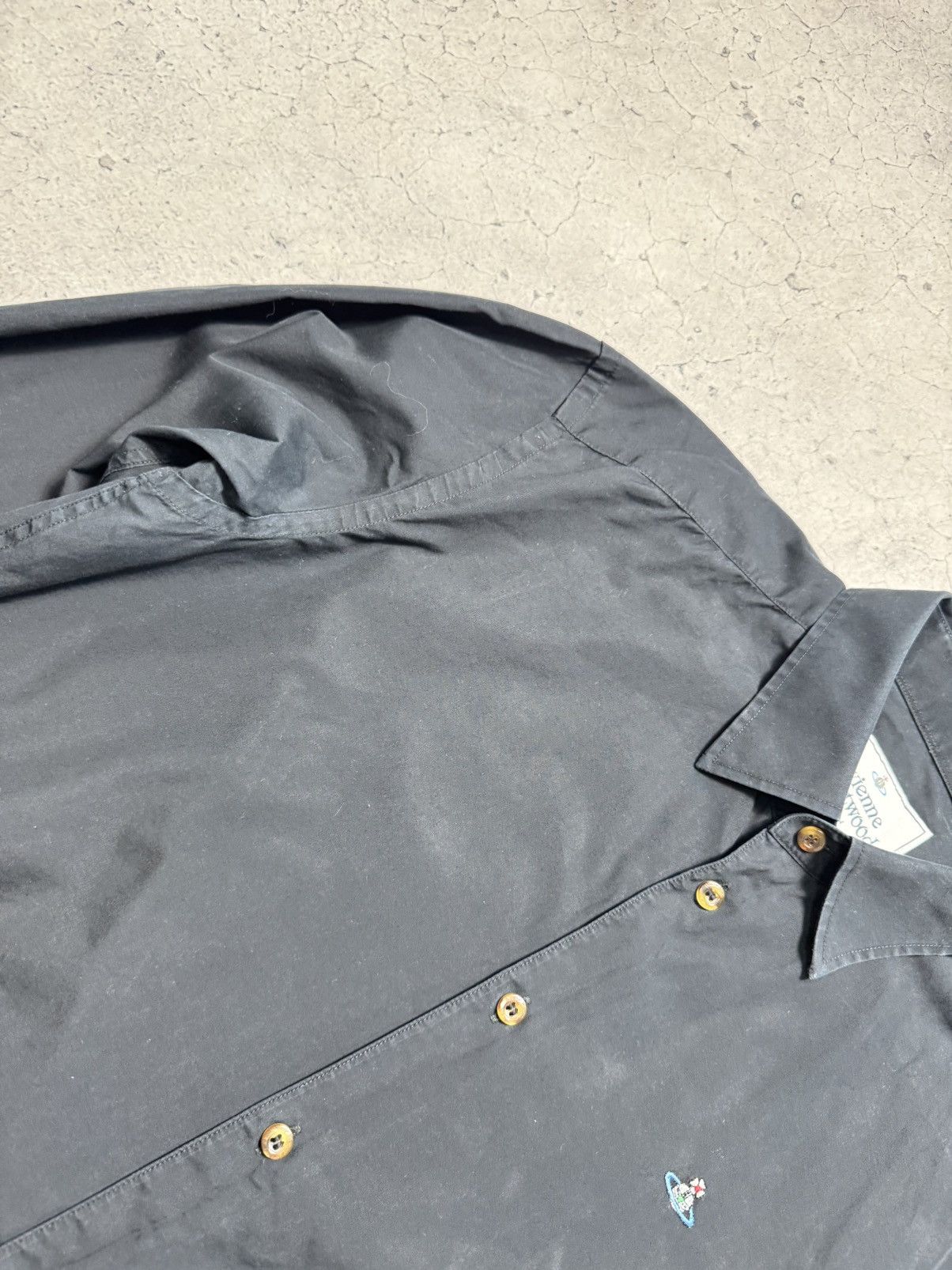 Vivienne Westwood Vivienne Westwood Button Shirt Luxury Black Size US S / EU 44-46 / 1 - 10 Thumbnail
