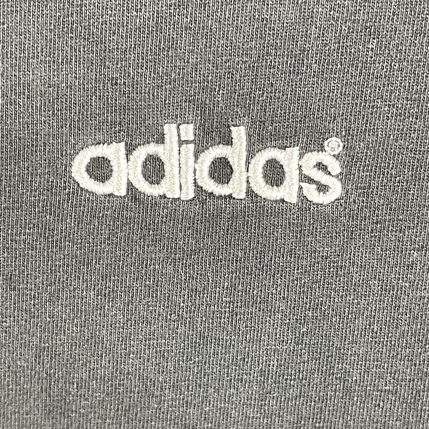 Adidas VINTAGE Adidas Shirt Mens XL Black Long Sleeve Embroidered Logo Made USA 90s Size US XL / EU 56 / 4 - 3 Thumbnail