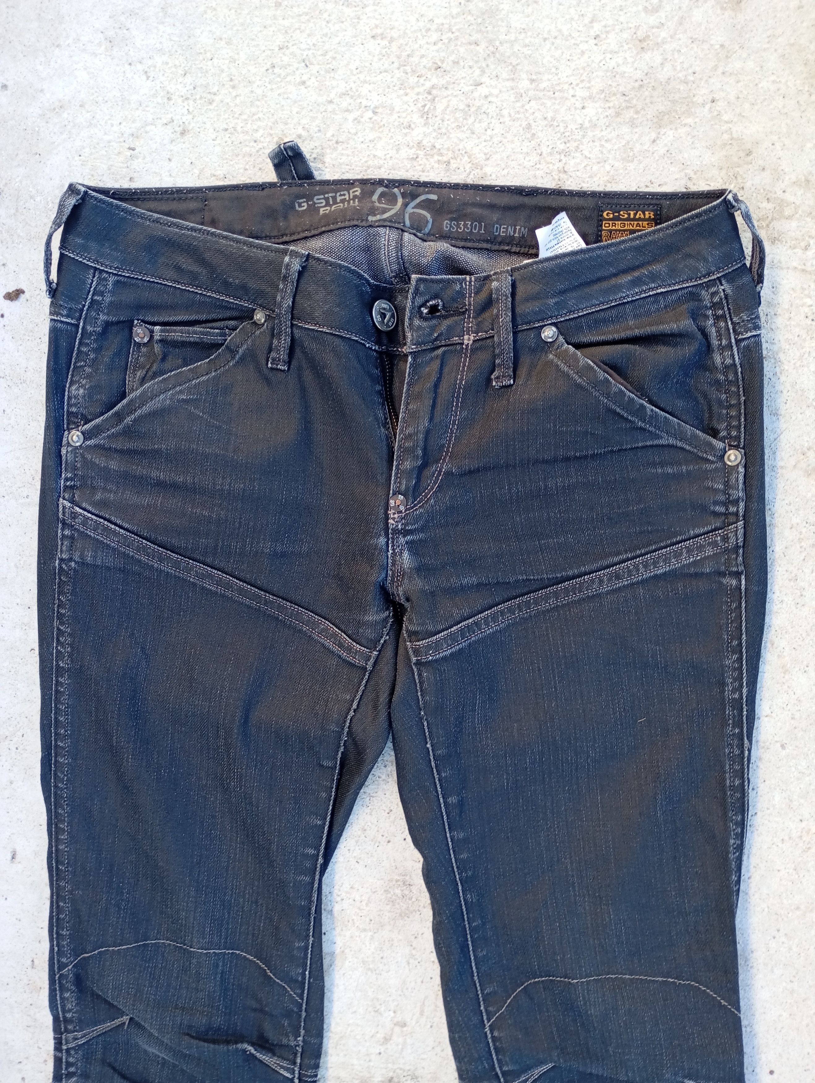 G-Star GStar Raw 5620 Elwood Heritage Embro Tapered Pants Carhartt Size US 27 - 4 Thumbnail