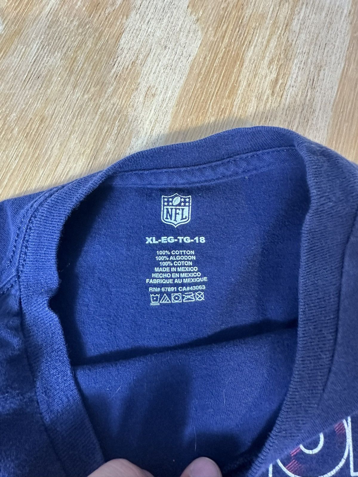 NFL New England Pats Super Bowl LI Champions Shirt Tom Brady NFL Size US S / EU 44-46 / 1 - 3 Thumbnail