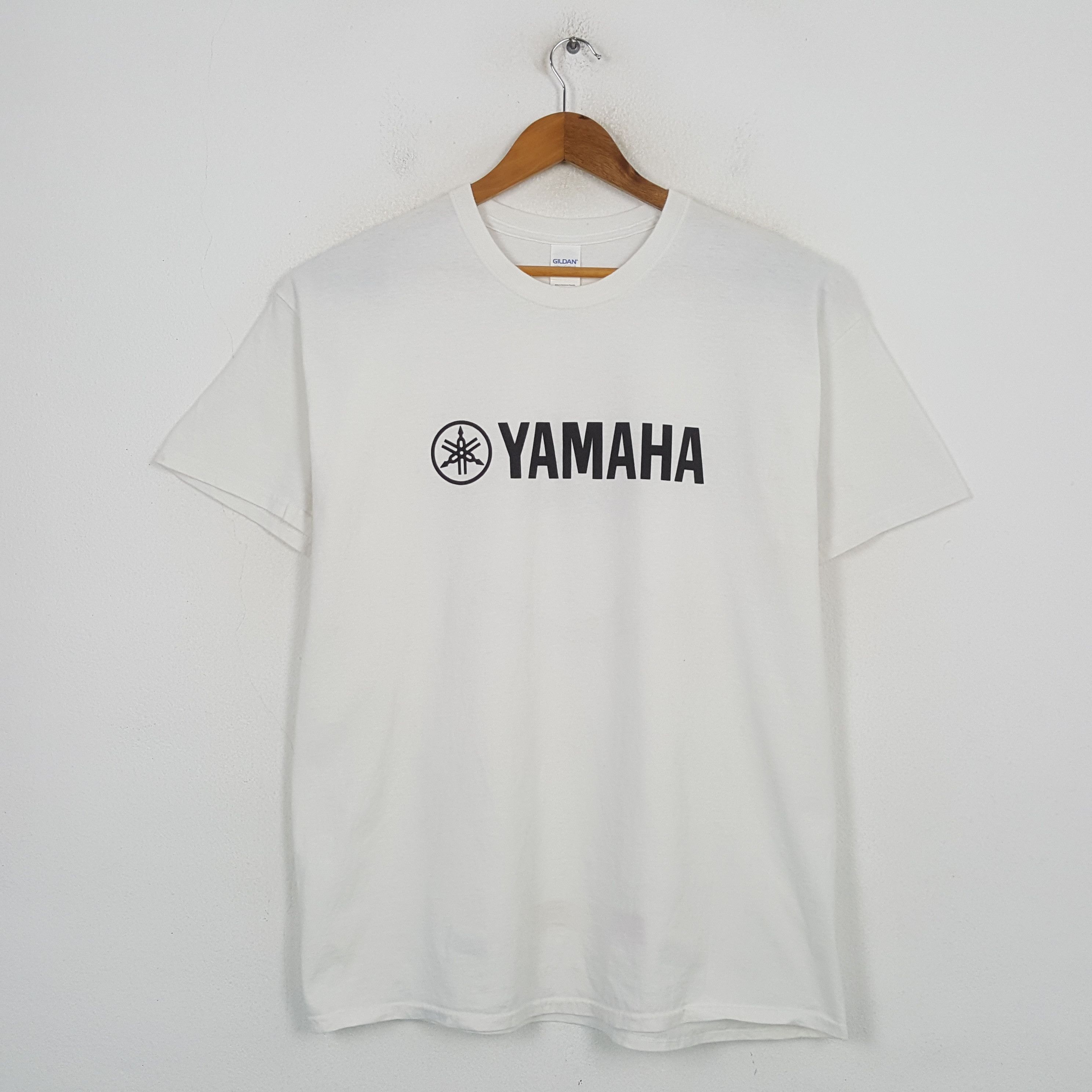Japanese Brand Vintage Yamaha Japanese Motorsport Racing T-Shirt C301N70 Size US XL / EU 56 / 4 - 1 Thumbnail