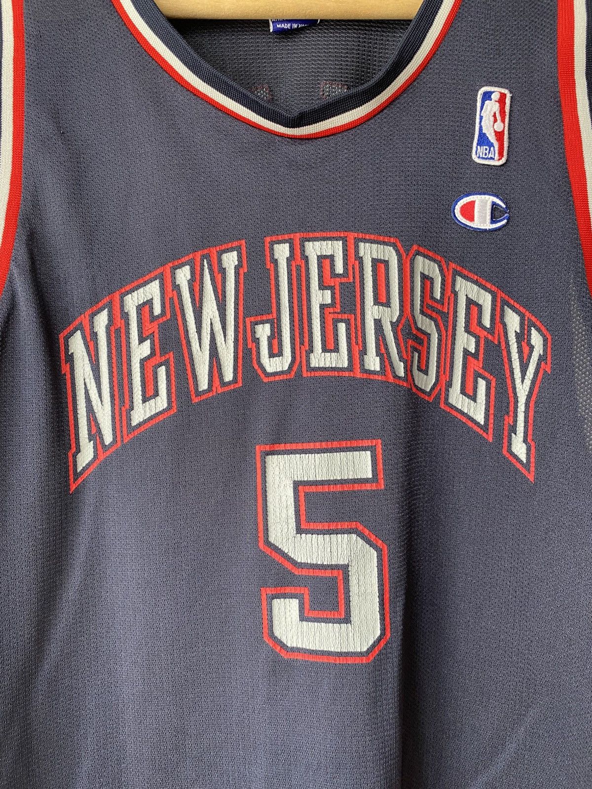 Champion Reversible Champion New Jersey Nets Jersey Kidd #5 L Size US L / EU 52-54 / 3 - 2 Thumbnail