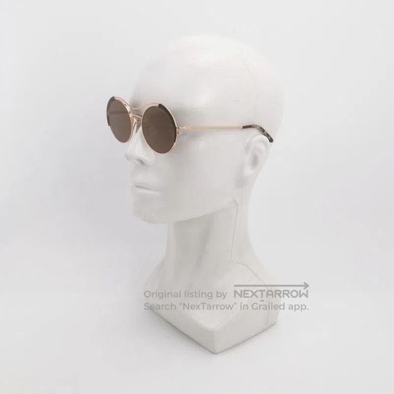 Prada Prada Round Logo Sunglasses with Side Logo. Size ONE SIZE - 1 Thumbnail