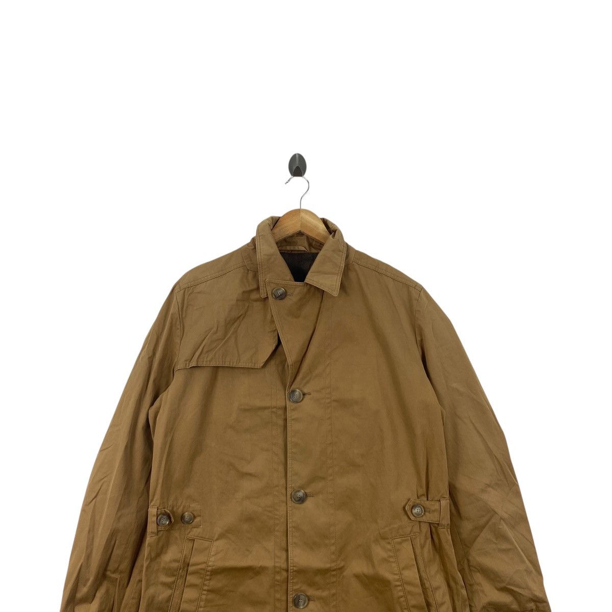 Hugo Boss Vintage BOSS HUGO Field Jacket Military Utility Coat Designe Size US M / EU 48-50 / 2 - 2 Thumbnail