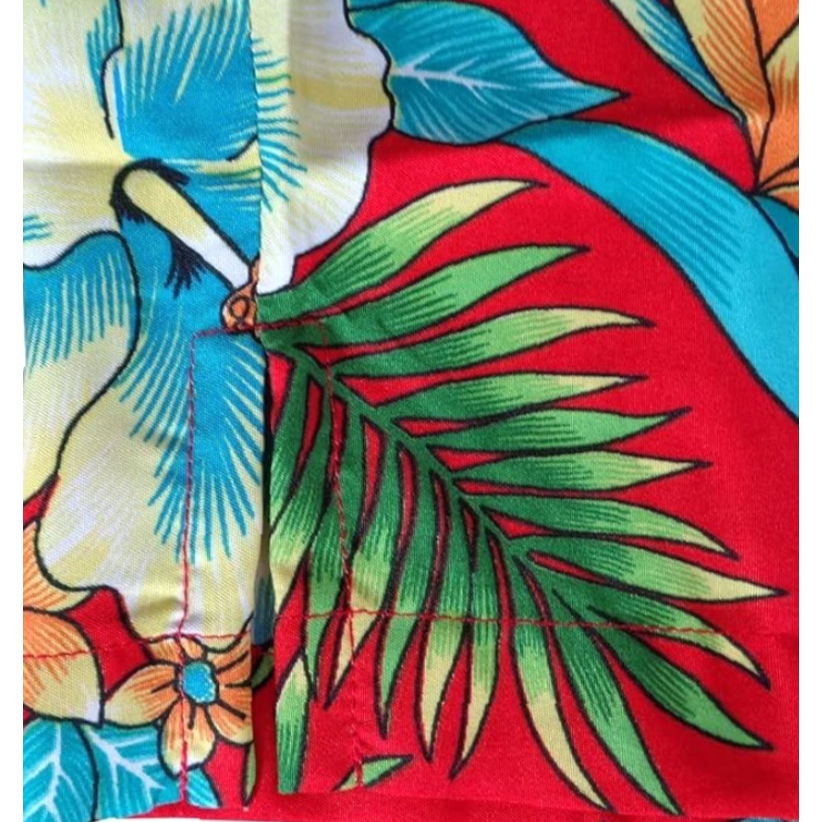 47 Hawaiian Shirt 47 Allover Flower Beach Aloha Casual Holiday Red L Mens Size US L / EU 52-54 / 3 - 5 Thumbnail