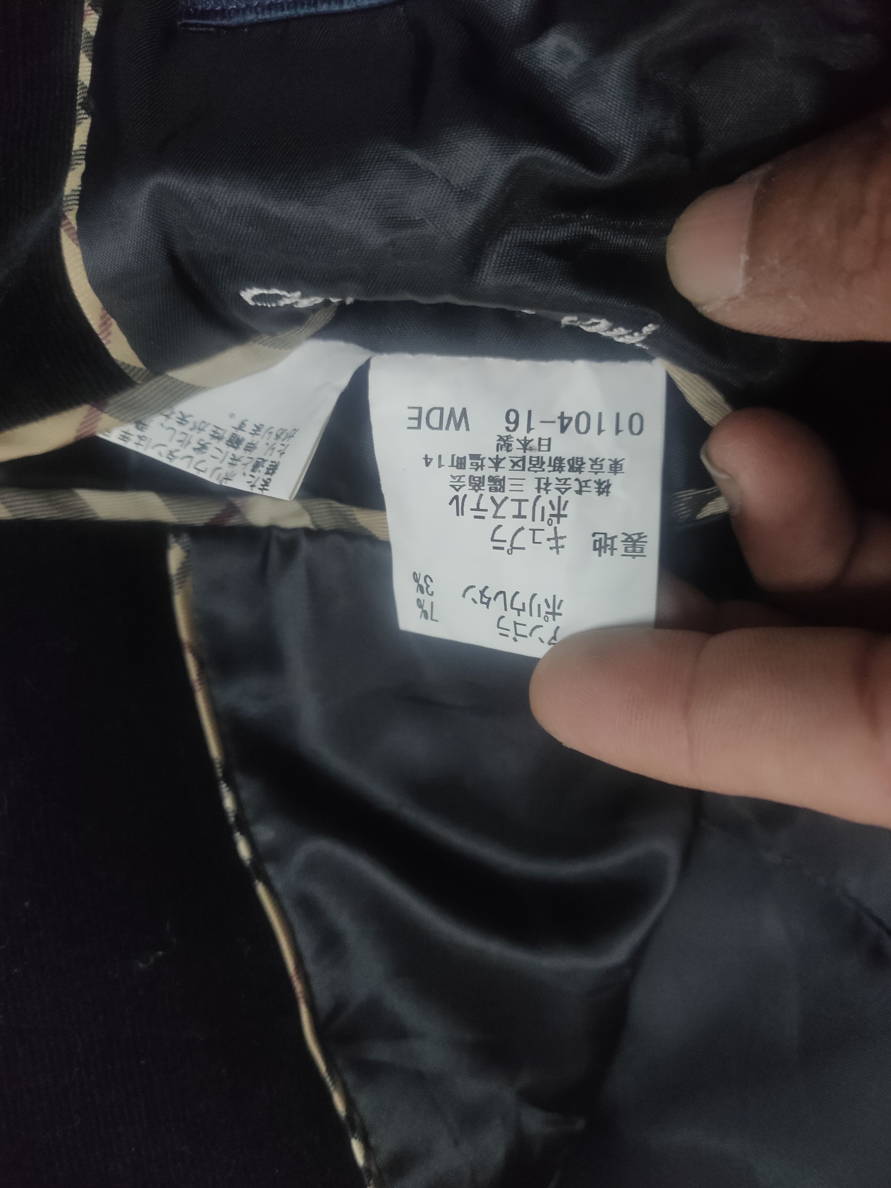 Burberry Burberry London corduroy velvet blazer Size 42L - 5 Thumbnail