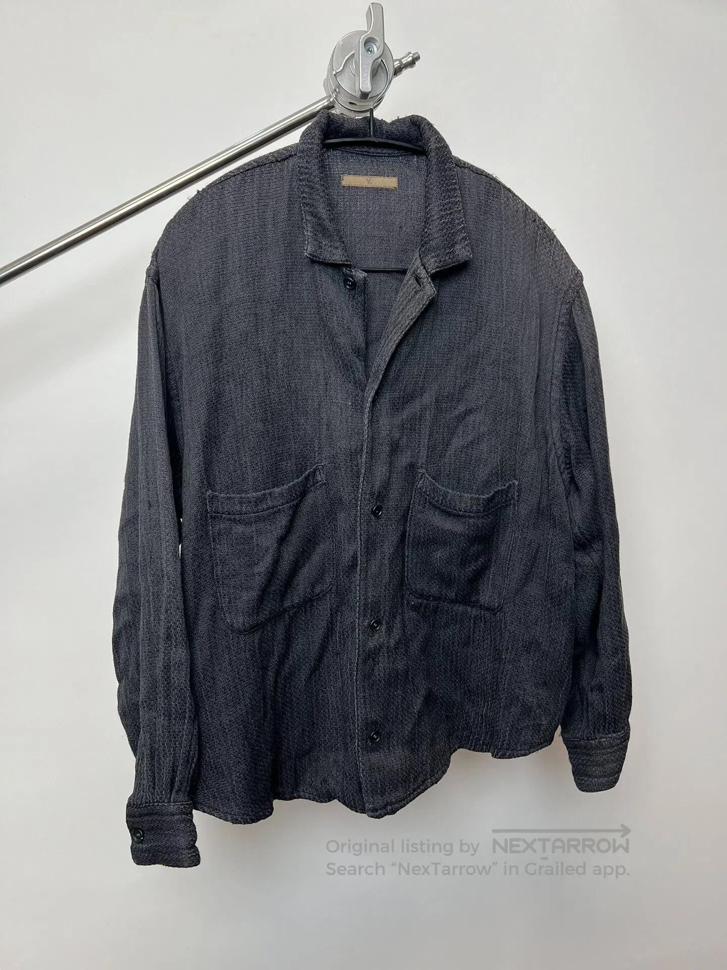 Y's Yohji Yamamoto YS Linen Blend Shirt. Size US L / EU 52-54 / 3 - 2 Thumbnail