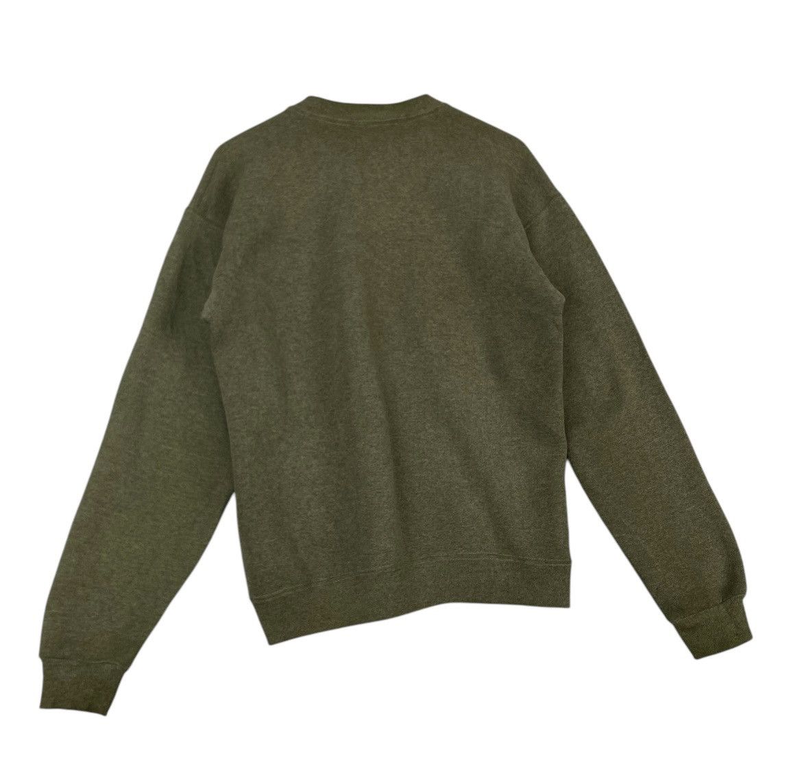 Designer × Vintage Vintage Rare IKIJI Crewneck fleece sweatshirt in dark olive Size US M / EU 48-50 / 2 - 6 Thumbnail