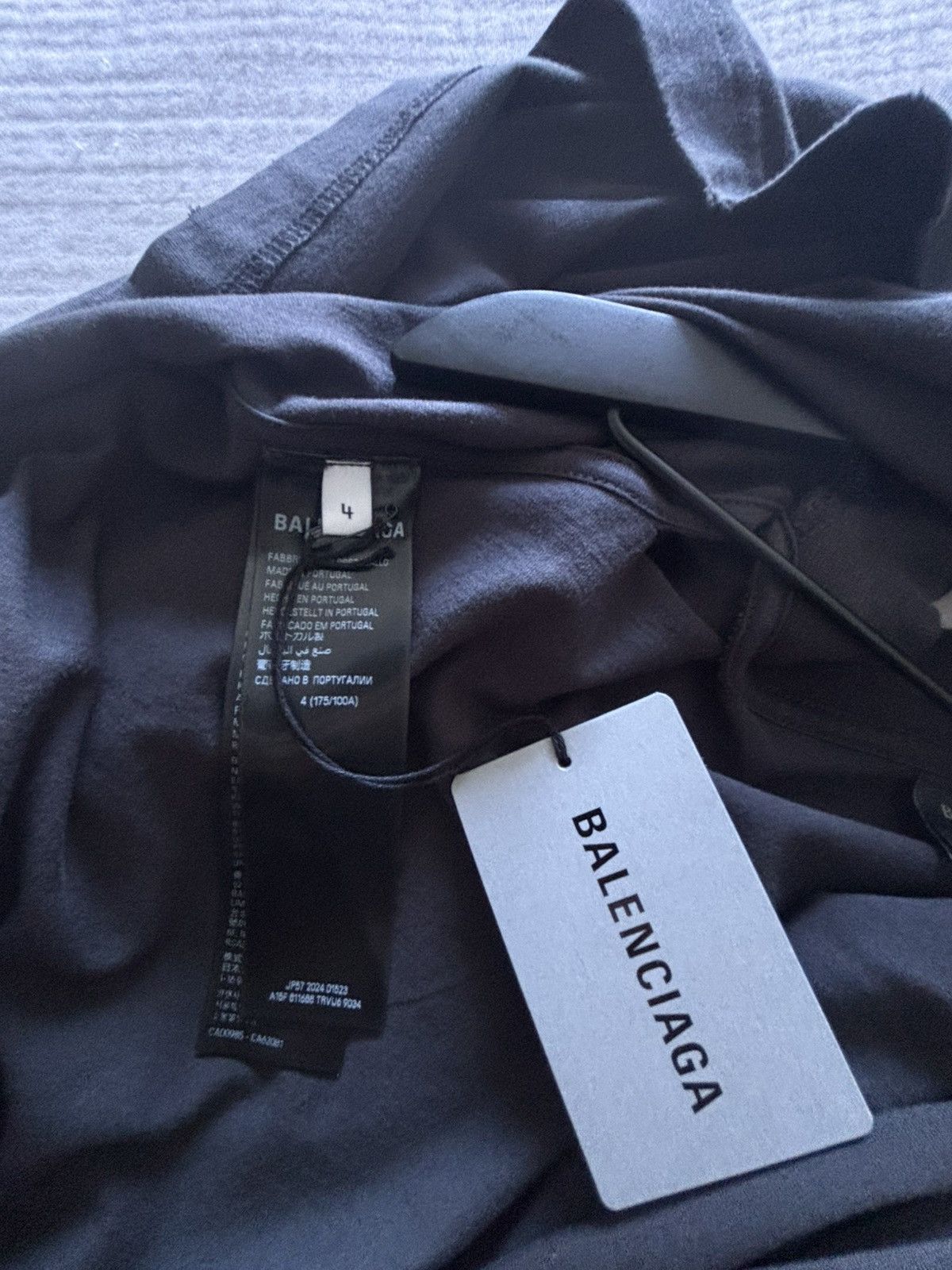 Balenciaga BALENCIAGA OPTICAL GRAPHIC T-SHIRT Size US XL / EU 56 / 4 - 9 Thumbnail