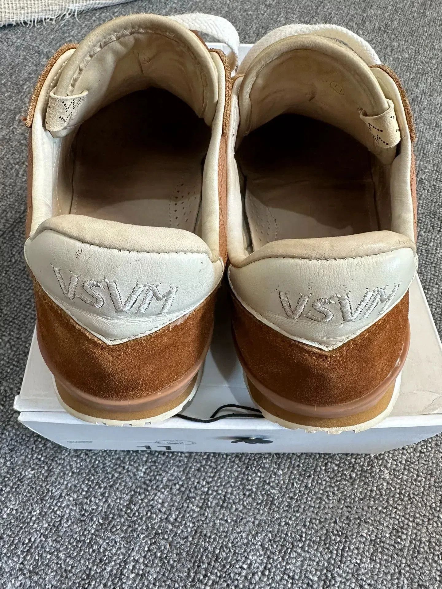 Visvim visvim fkt runner sneakers in brown. Size US 11 / EU 44 - 2 Thumbnail