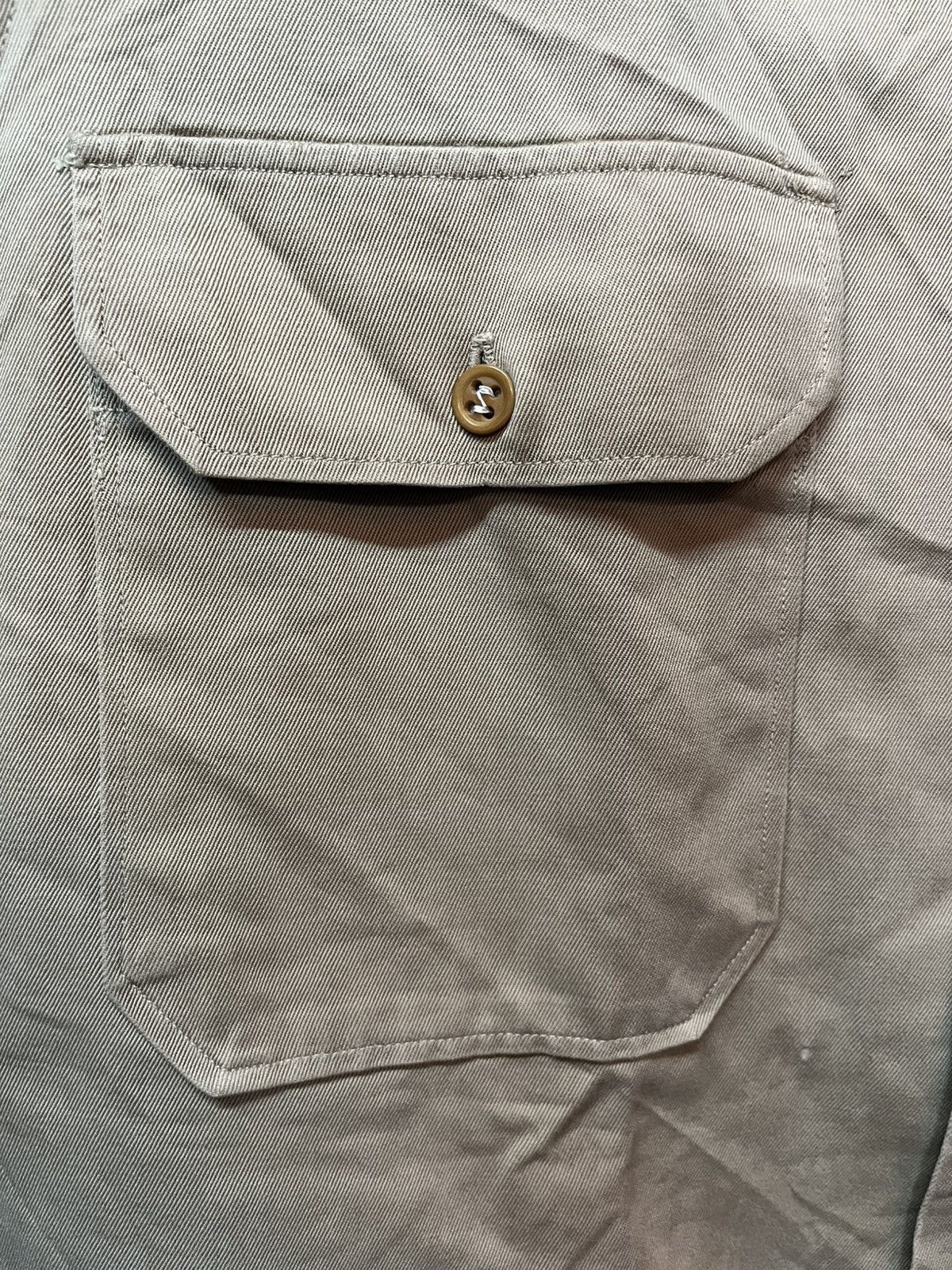 Other Vintage 1950s USMC “Charlie” Khaki Shirt - Korean War Era Size US L / EU 52-54 / 3 - 3 Thumbnail