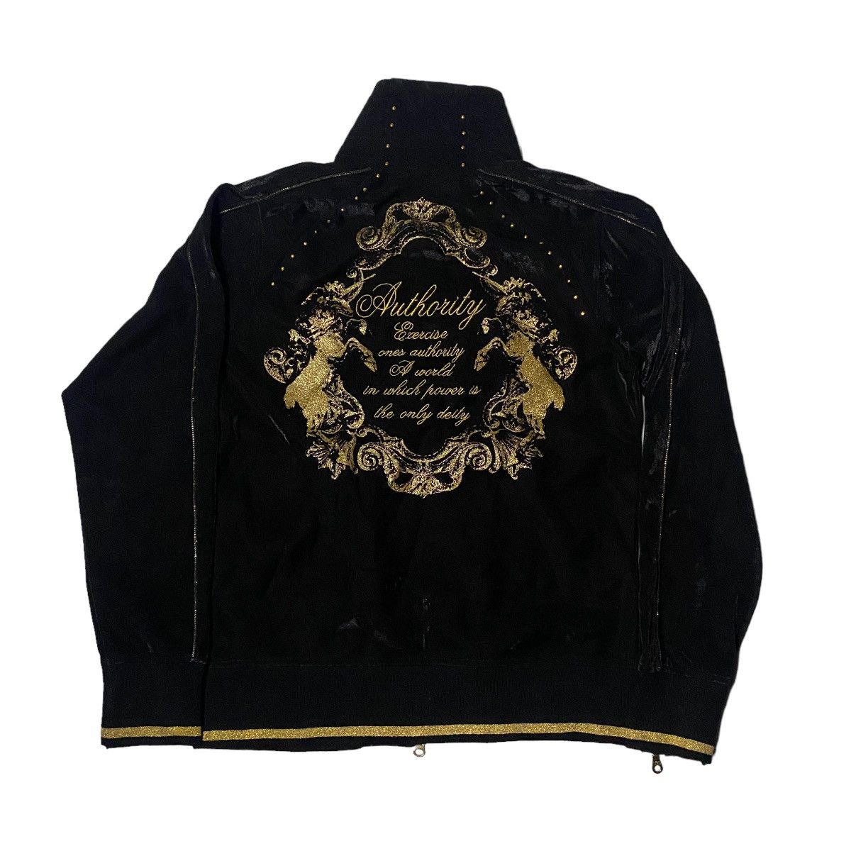 If Six Was Nine 2000's Lagust Tribal Poem Tracktop Jacket Size US M / EU 48-50 / 2 - 19 Thumbnail