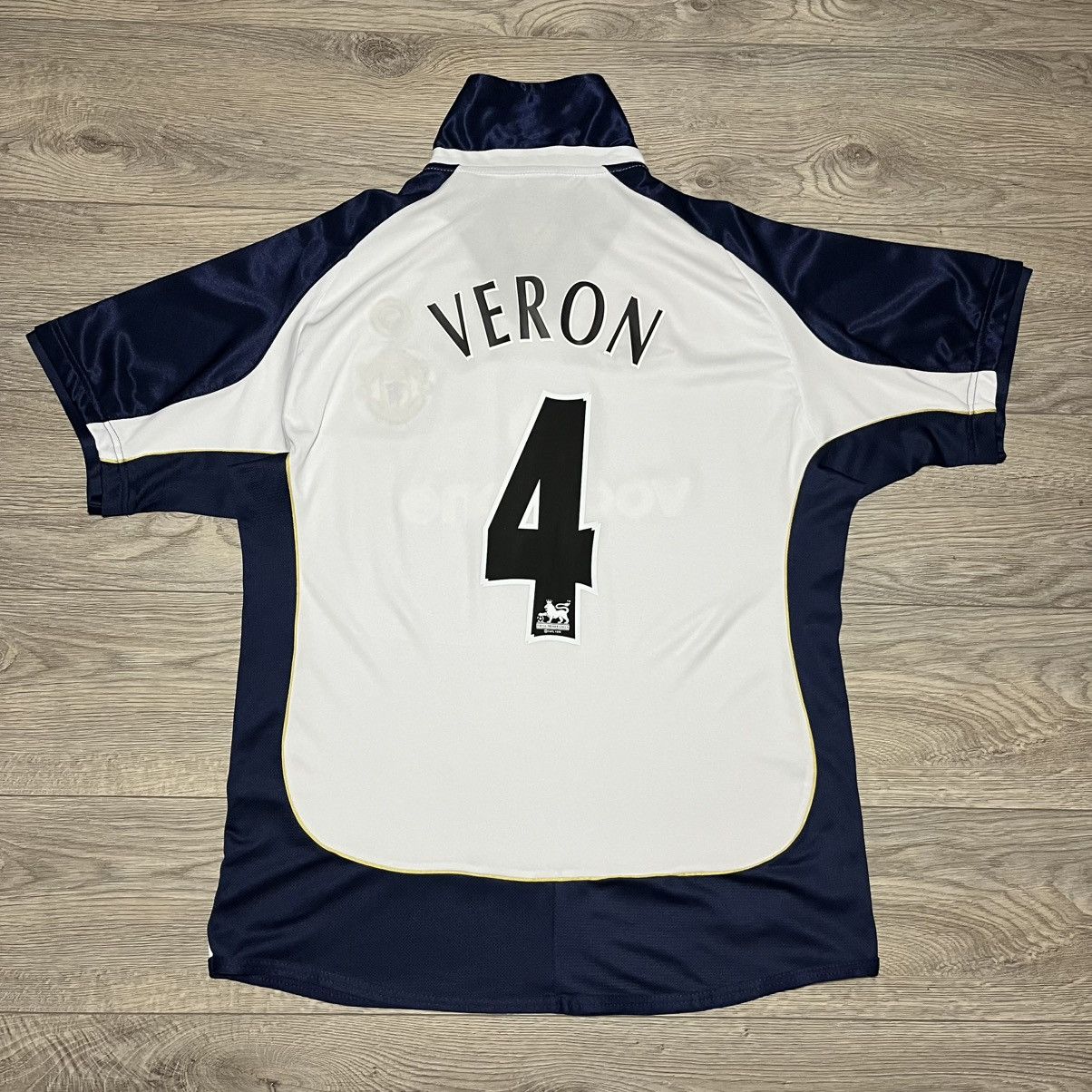 Umbro Manchester United Jersey UMBRO Veron #4 Size US XL / EU 56 / 4 - 2 Thumbnail