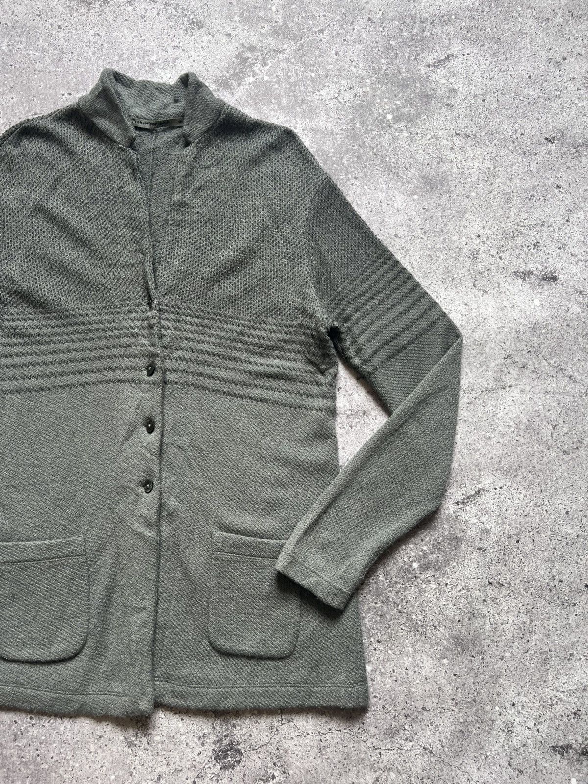 Transit × Transit Uomo Transit Par-Such Wool Cardigan Sweater Size XS / US 0-2 / IT 36-38 - 3 Thumbnail