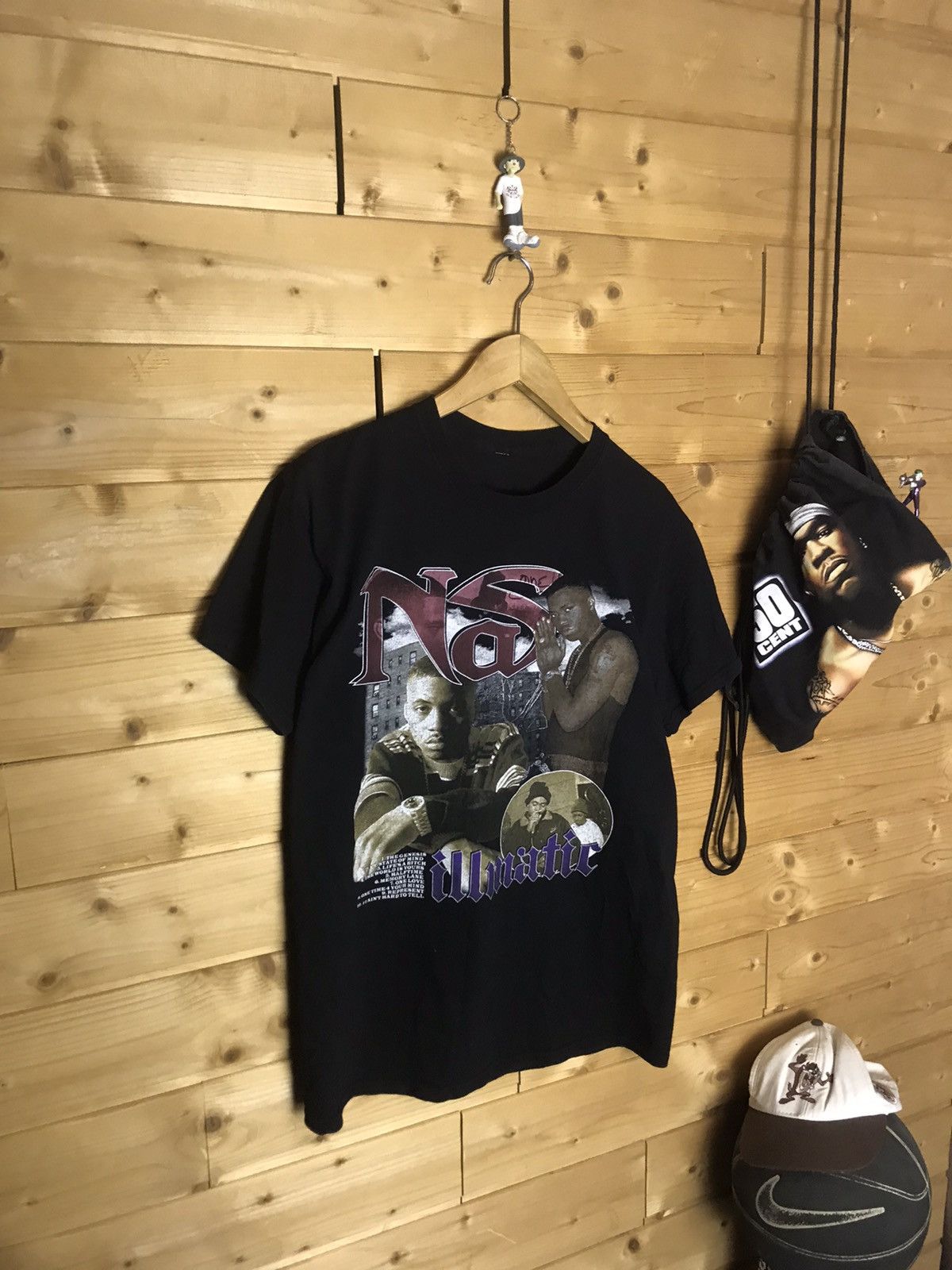 Rap Tees Vintage Nas ill matic t-shirt Size US M / EU 48-50 / 2 - 2 Thumbnail