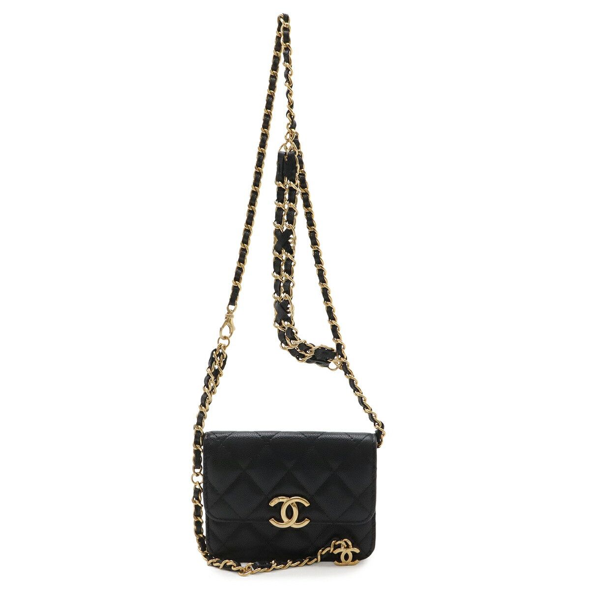 Chanel Chanel Chanel Caviar Skin Mini Belt Bag Leather Belt Bag DUTY FREE for USA Size ONE SIZE - 1 Thumbnail