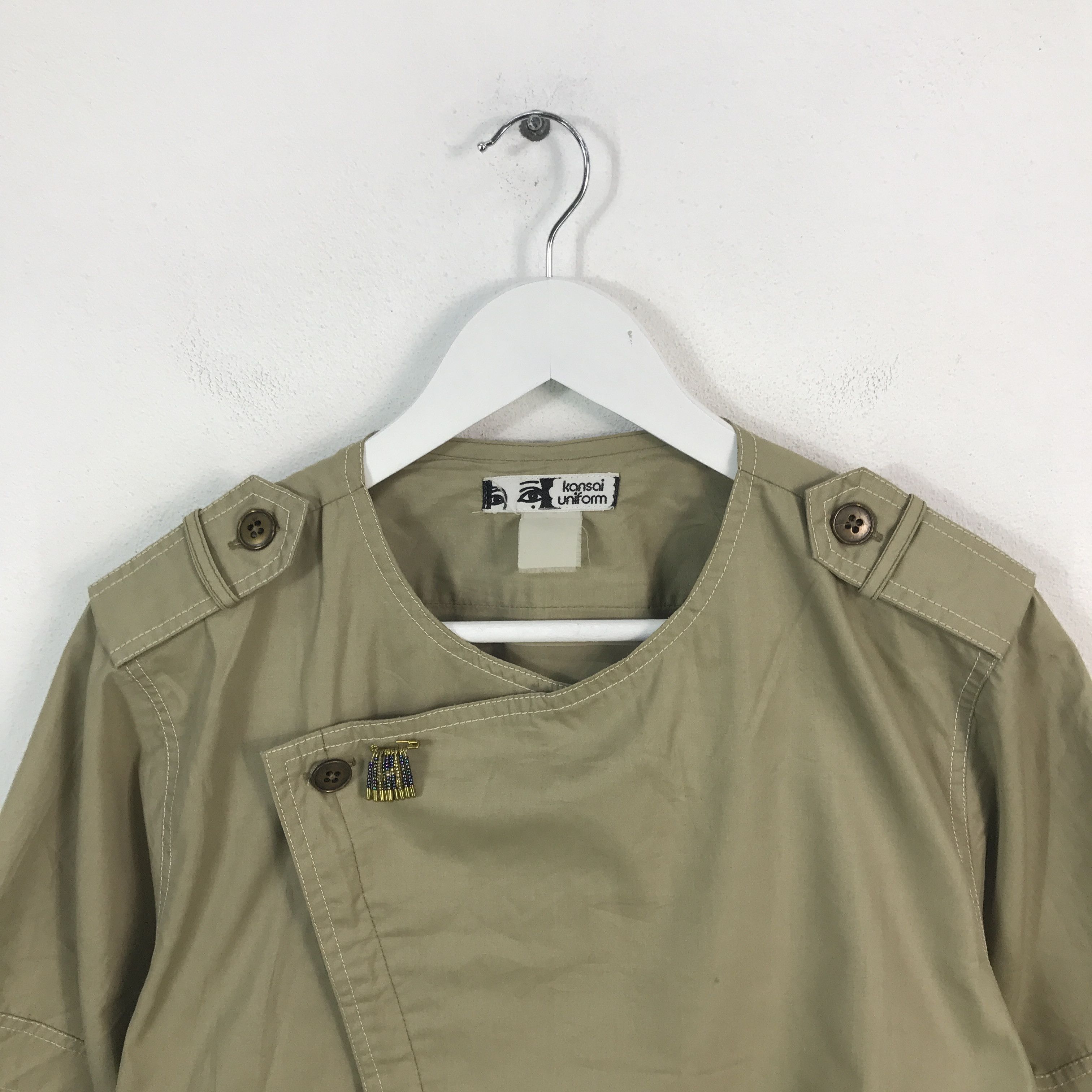 Kansai Yamamoto kansai yamamoto japan Short sleeve jacket Size US M / EU 48-50 / 2 - 2 Thumbnail
