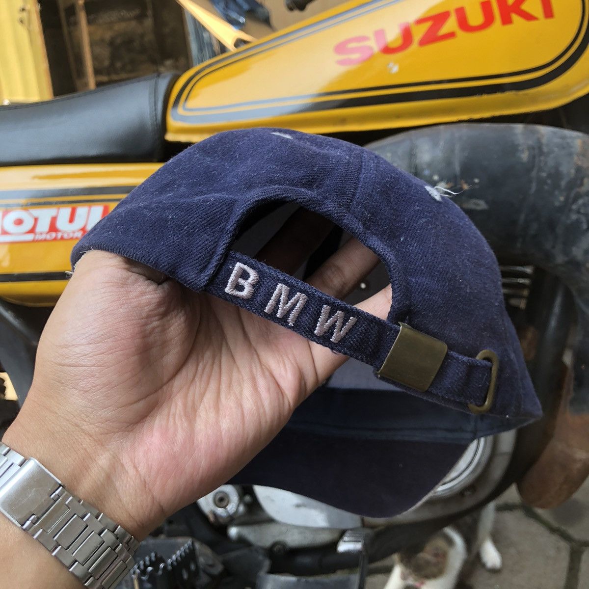 BMW Vintage BMW Dat Hat Size ONE SIZE - 3 Thumbnail